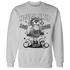 Retro High OG Black White 1s Sweatshirt Match Leg Day BER - NastyJamz