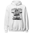 Retro High OG Black White 1s Hoodie Match Leg Day BER - NastyJamz