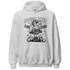 Retro High OG Black White 1s Hoodie Match Leg Day BER - NastyJamz