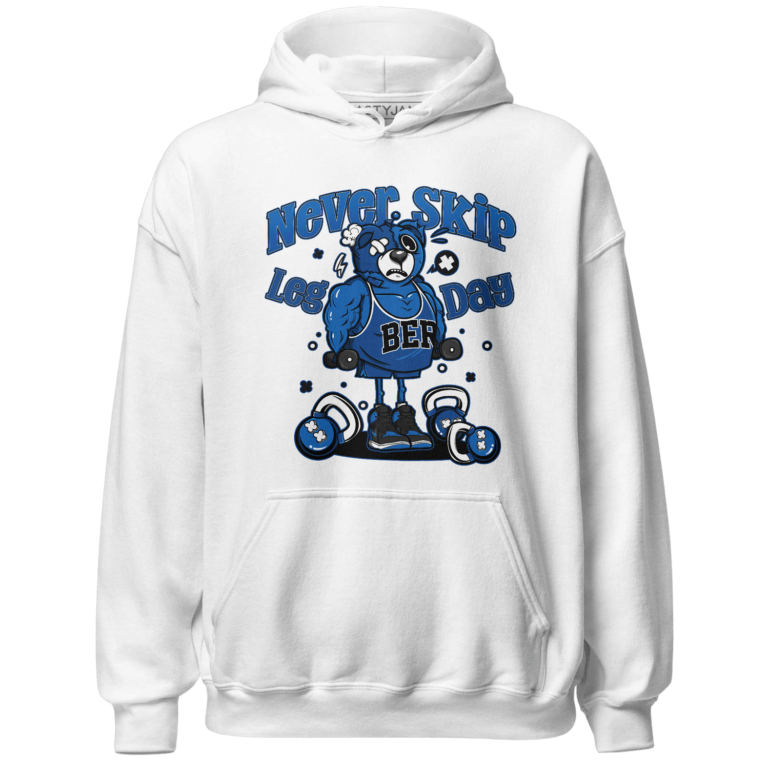 Royal Reimagined 1s Hoodie Match Leg Day BER - NastyJamz