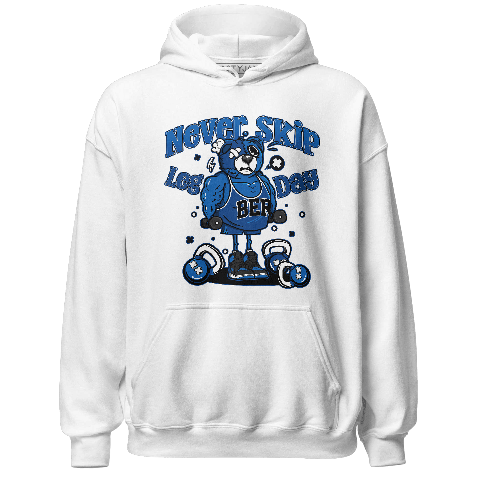 Royal Reimagined 1s Hoodie Match Leg Day BER - NastyJamz
