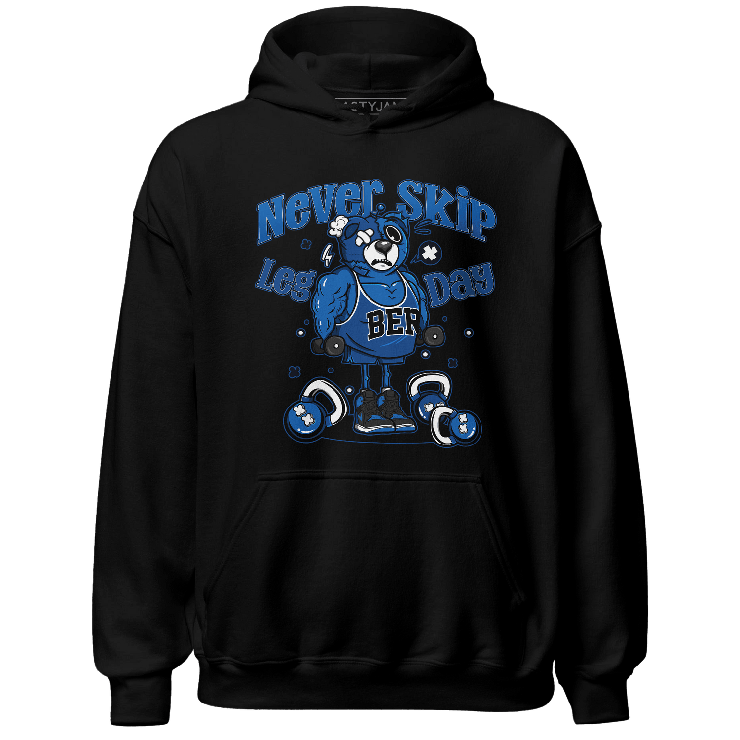 Royal Reimagined 1s Hoodie Match Leg Day BER - NastyJamz
