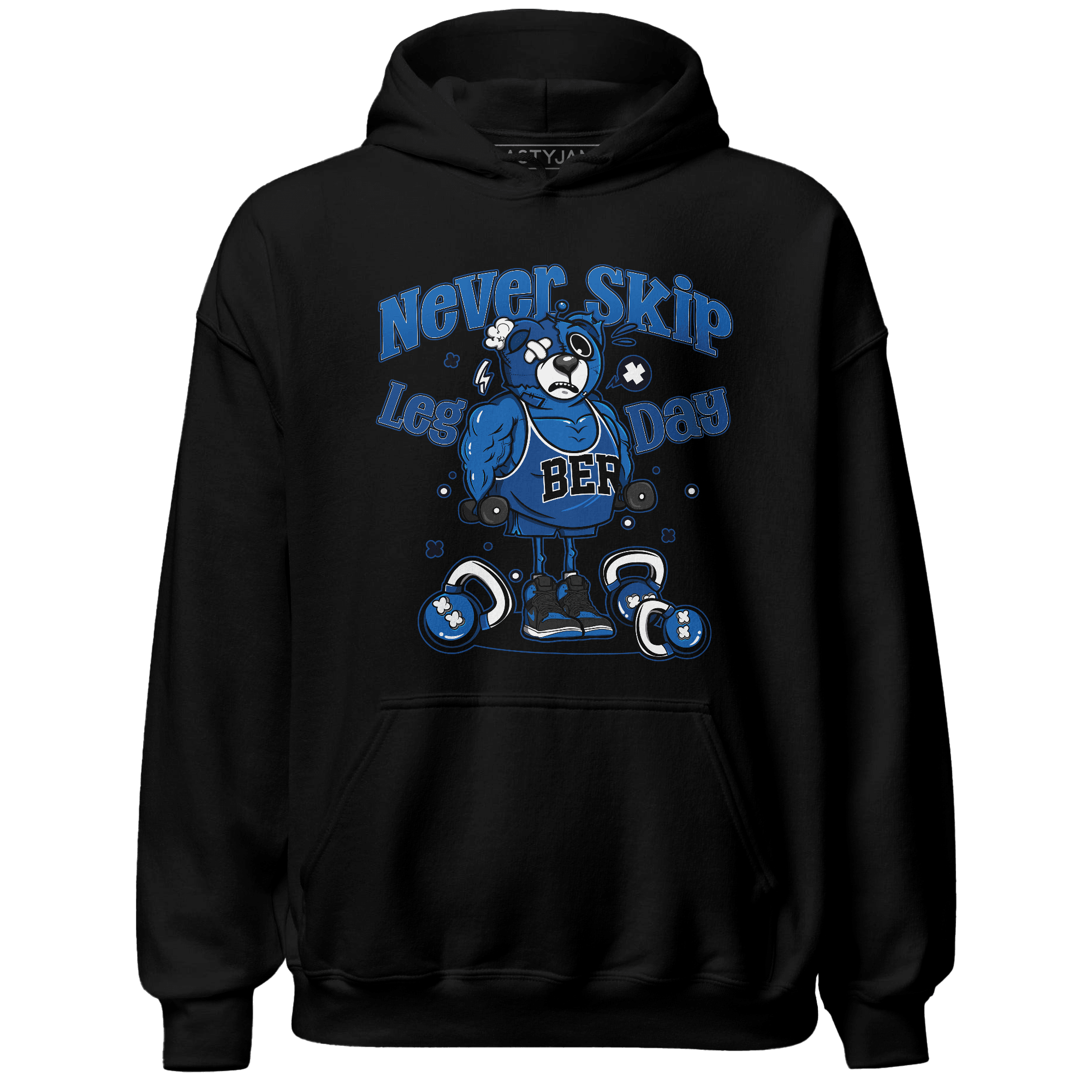 Royal Reimagined 1s Hoodie Match Leg Day BER - NastyJamz