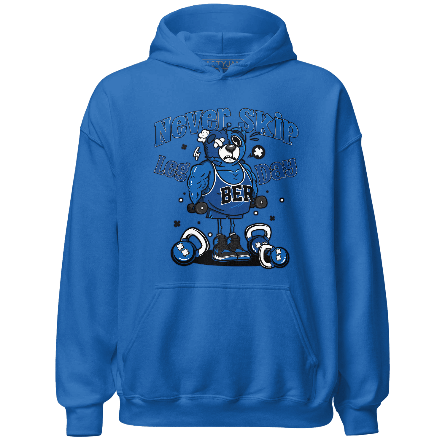 Royal Reimagined 1s Hoodie Match Leg Day BER - NastyJamz