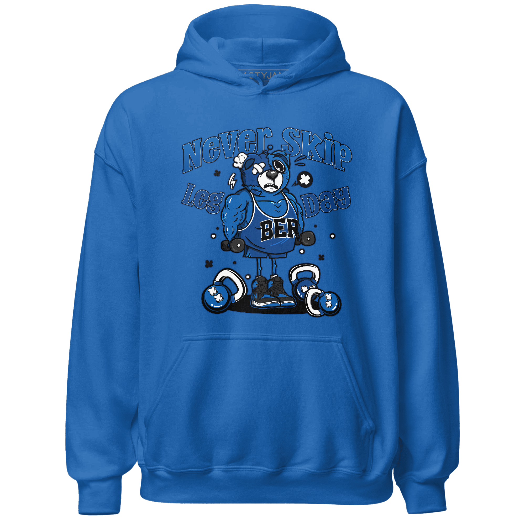 Royal Reimagined 1s Hoodie Match Leg Day BER - NastyJamz