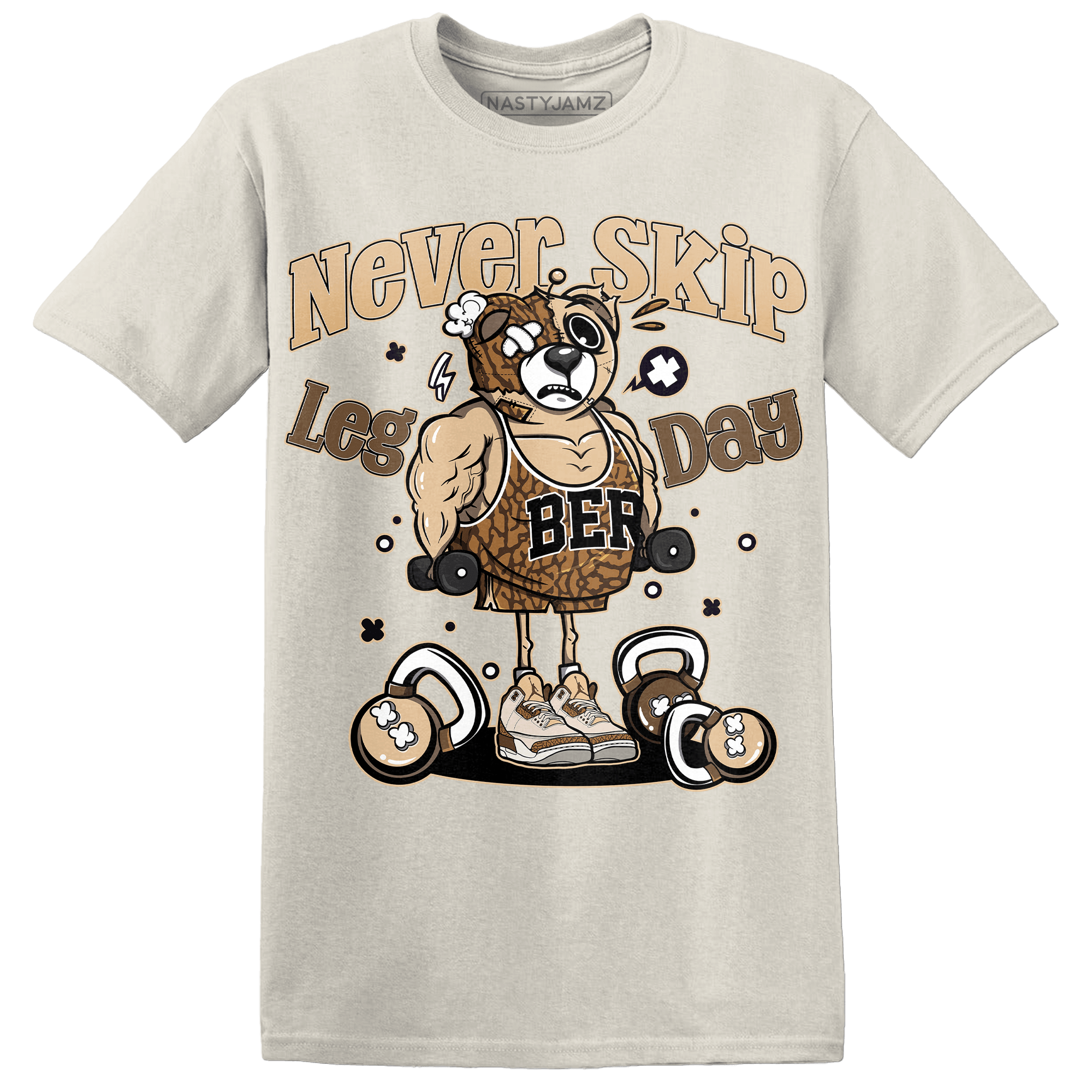 Palomino 3s T Shirt Match Leg Day BER - NastyJamz