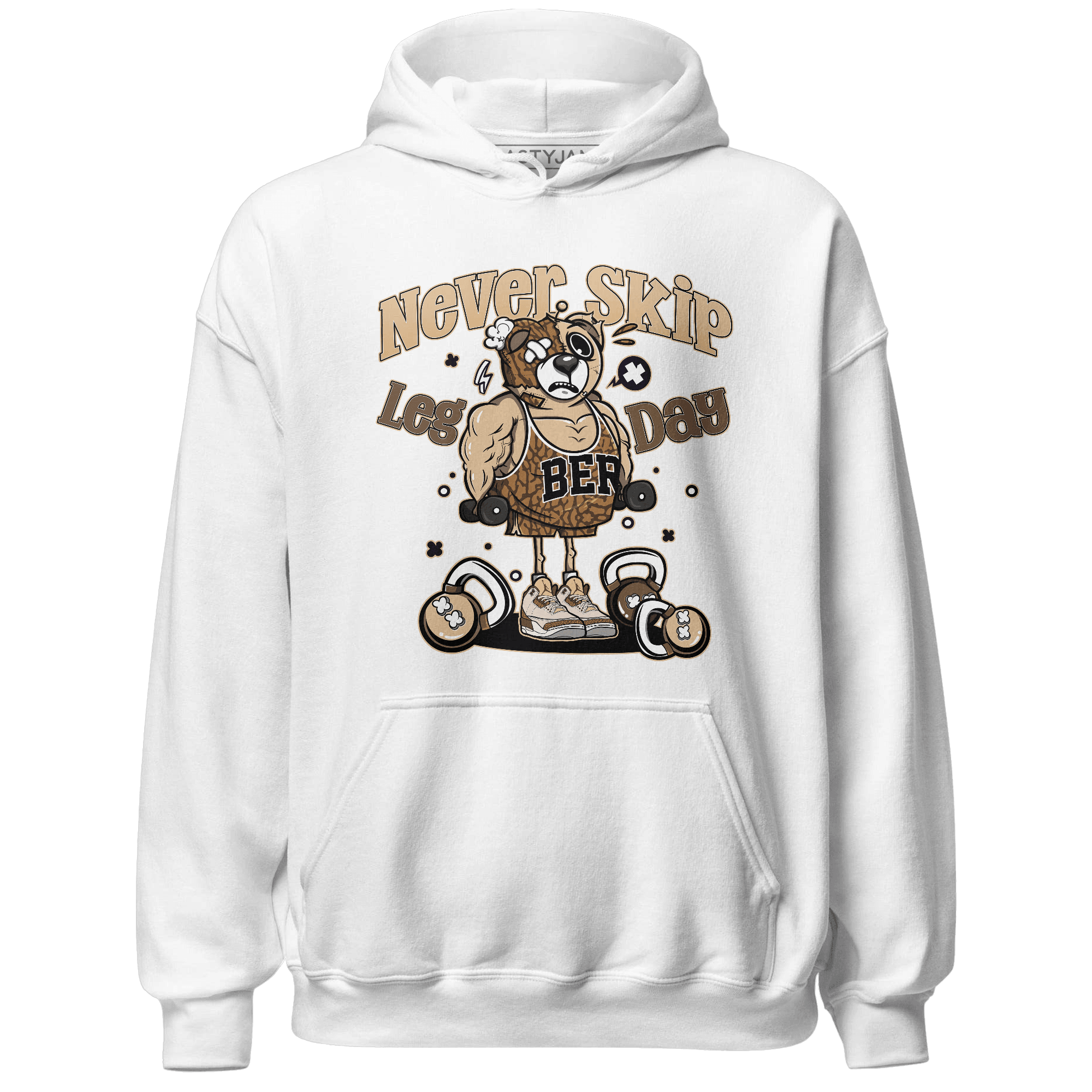 Palomino 3s Hoodie Match Leg Day BER - NastyJamz
