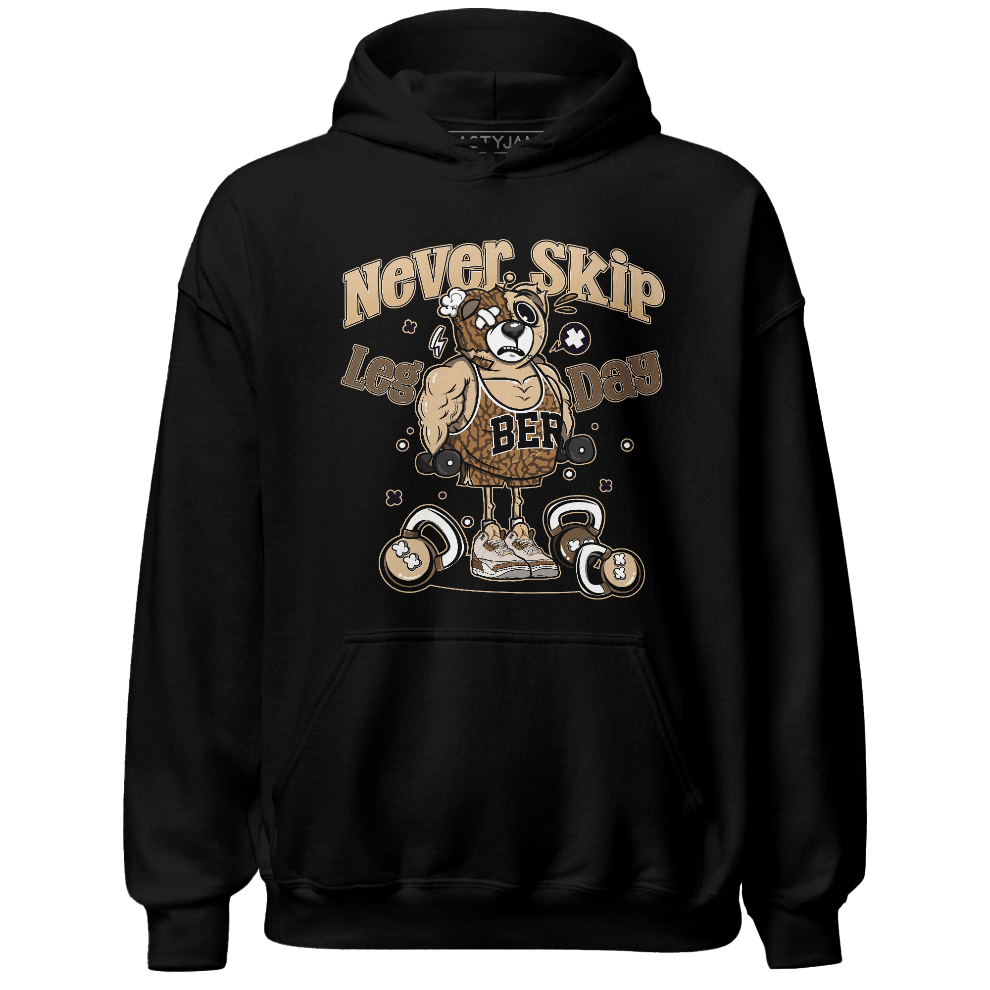 Palomino 3s Hoodie Match Leg Day BER - NastyJamz