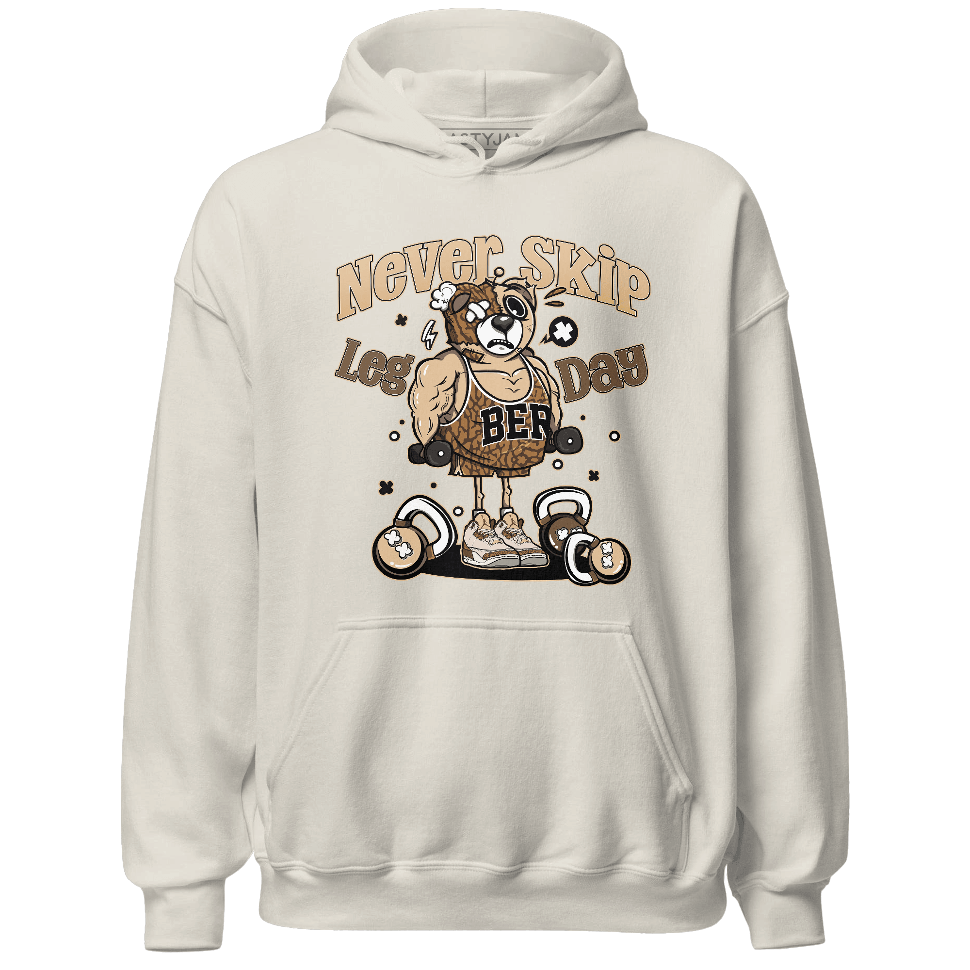 Palomino 3s Hoodie Match Leg Day BER - NastyJamz