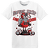 Bred Reimagined 4s T Shirt Match Leg Day BER - NastyJamz