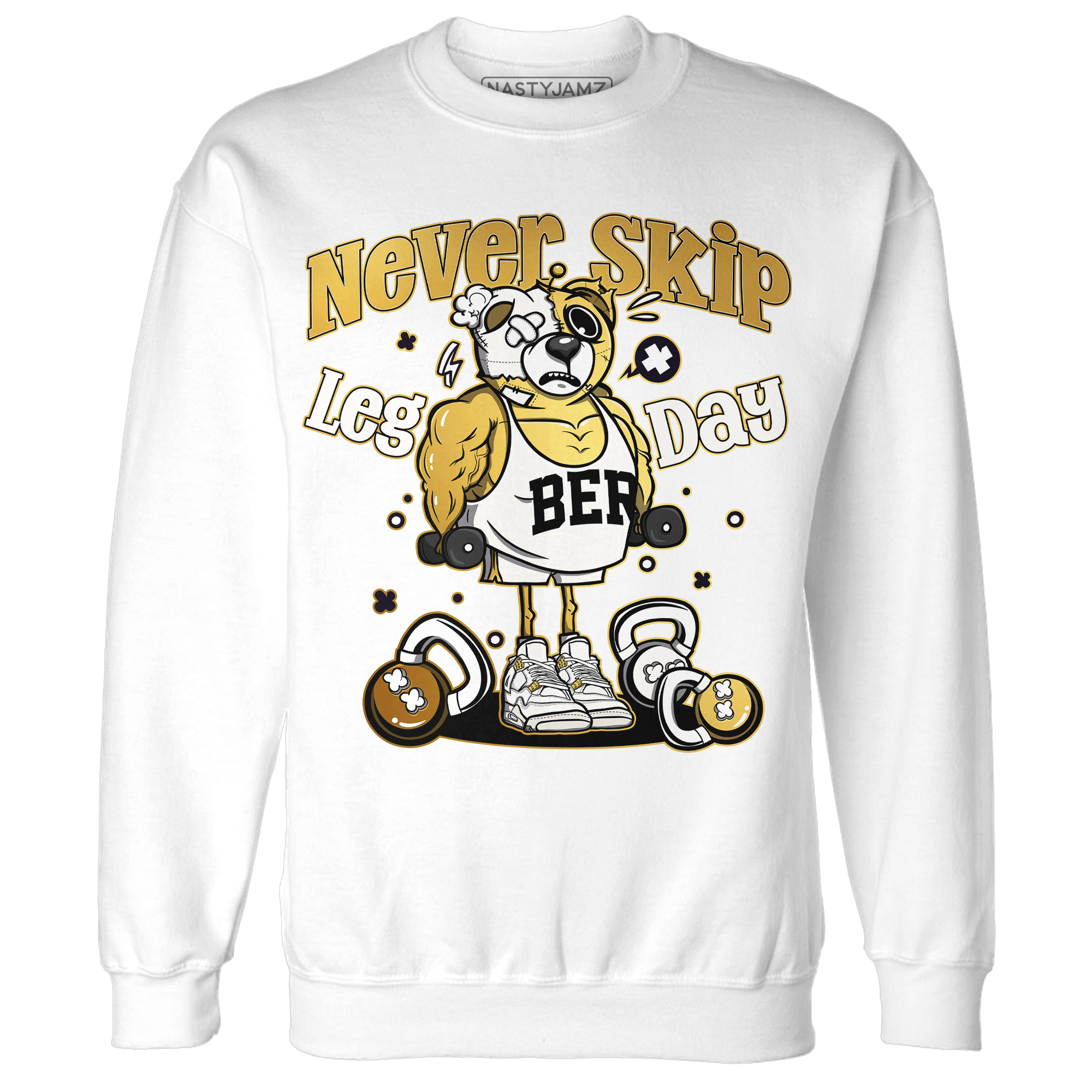 Sail 4s Sweatshirt Match Leg Day BER - NastyJamz