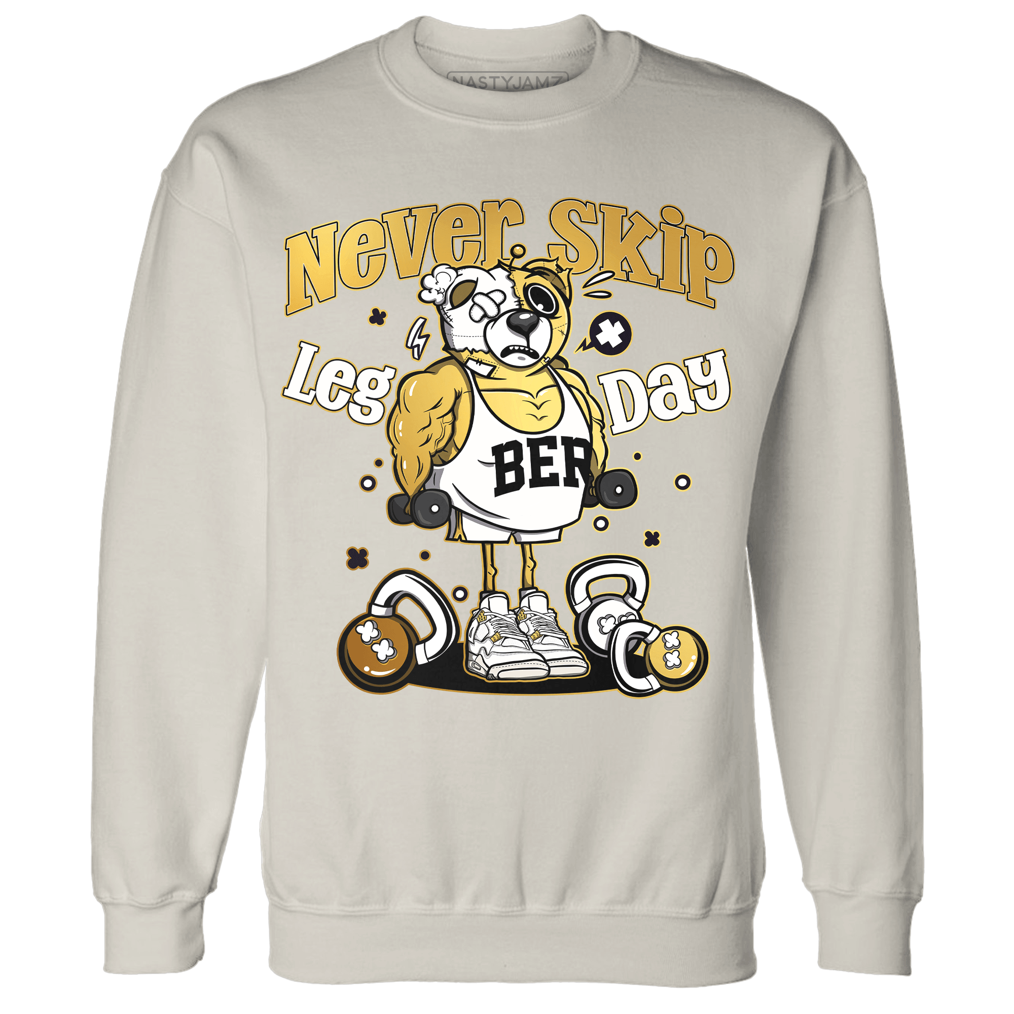 Sail 4s Sweatshirt Match Leg Day BER - NastyJamz