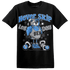 University Blue 5s T Shirt Match Leg Day BER - NastyJamz
