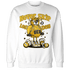 Yellow Ochre 6s Sweatshirt Match Leg Day BER - NastyJamz