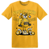 Yellow Ochre 6s T Shirt Match Leg Day BER - NastyJamz