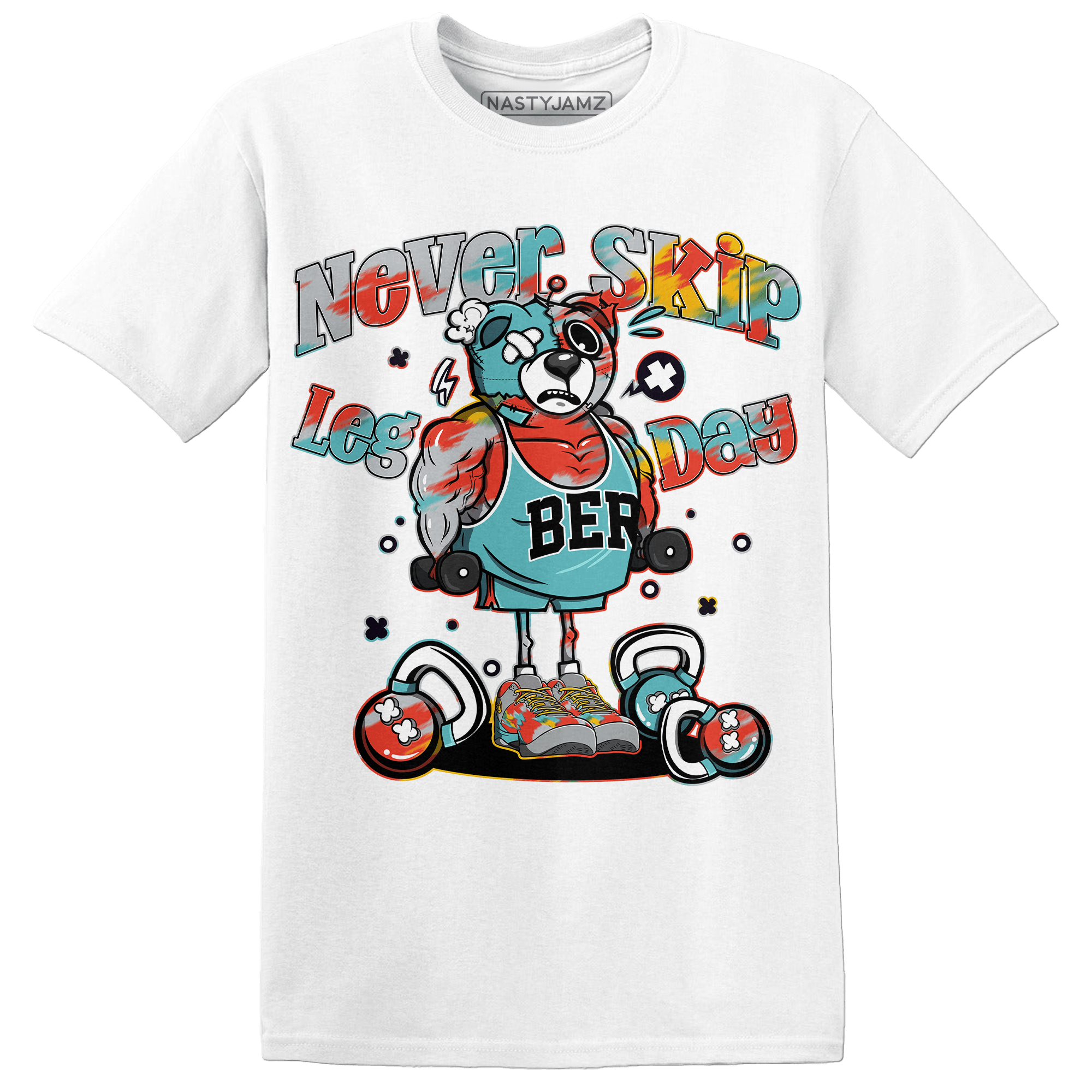 KB 8 Protro Venice Beach T Shirt Match Leg Day BER - NastyJamz