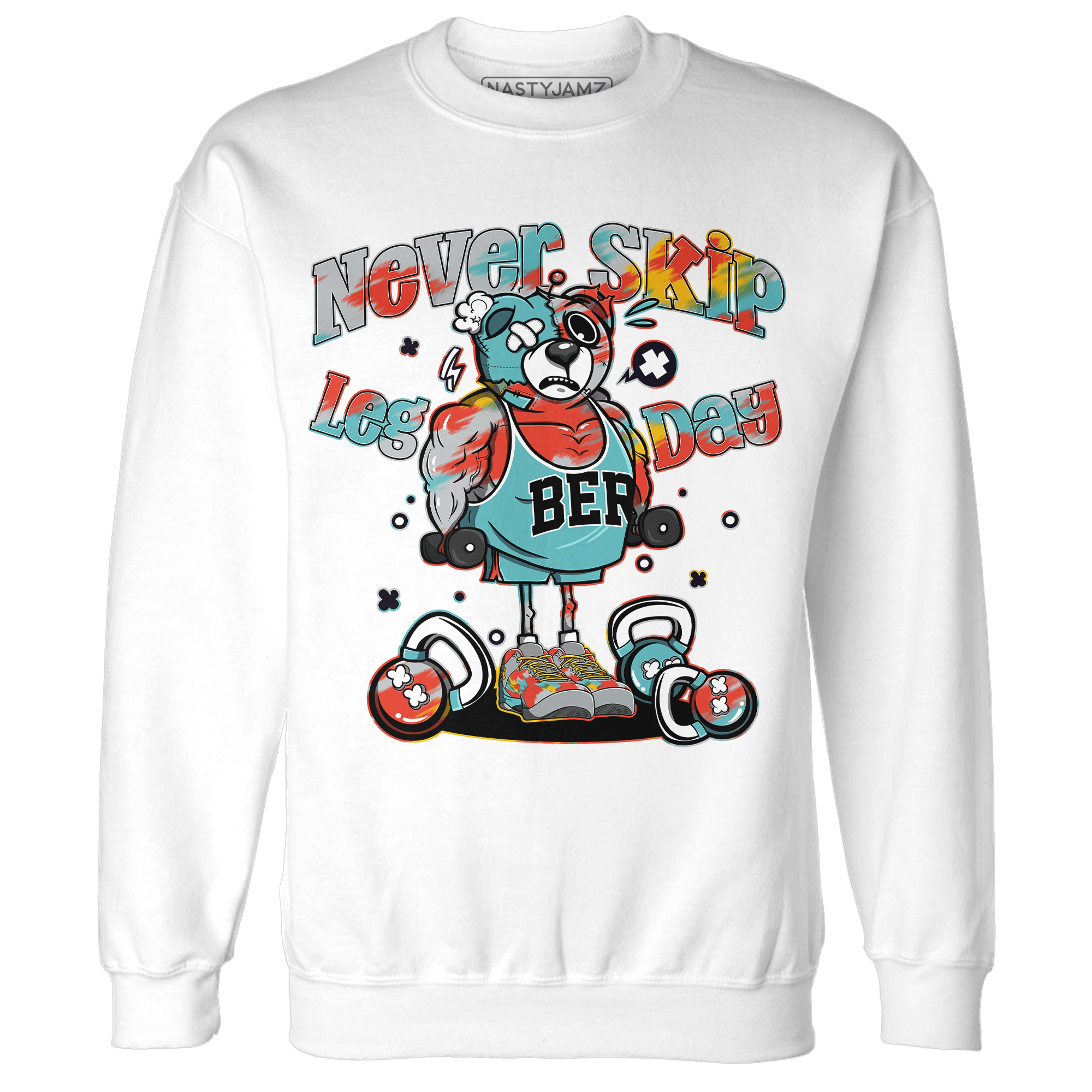 KB 8 Protro Venice Beach Sweatshirt Match Leg Day BER - NastyJamz