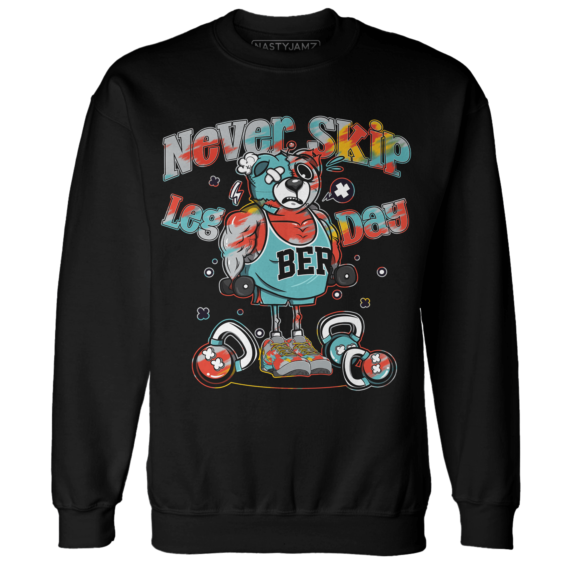 KB 8 Protro Venice Beach Sweatshirt Match Leg Day BER - NastyJamz