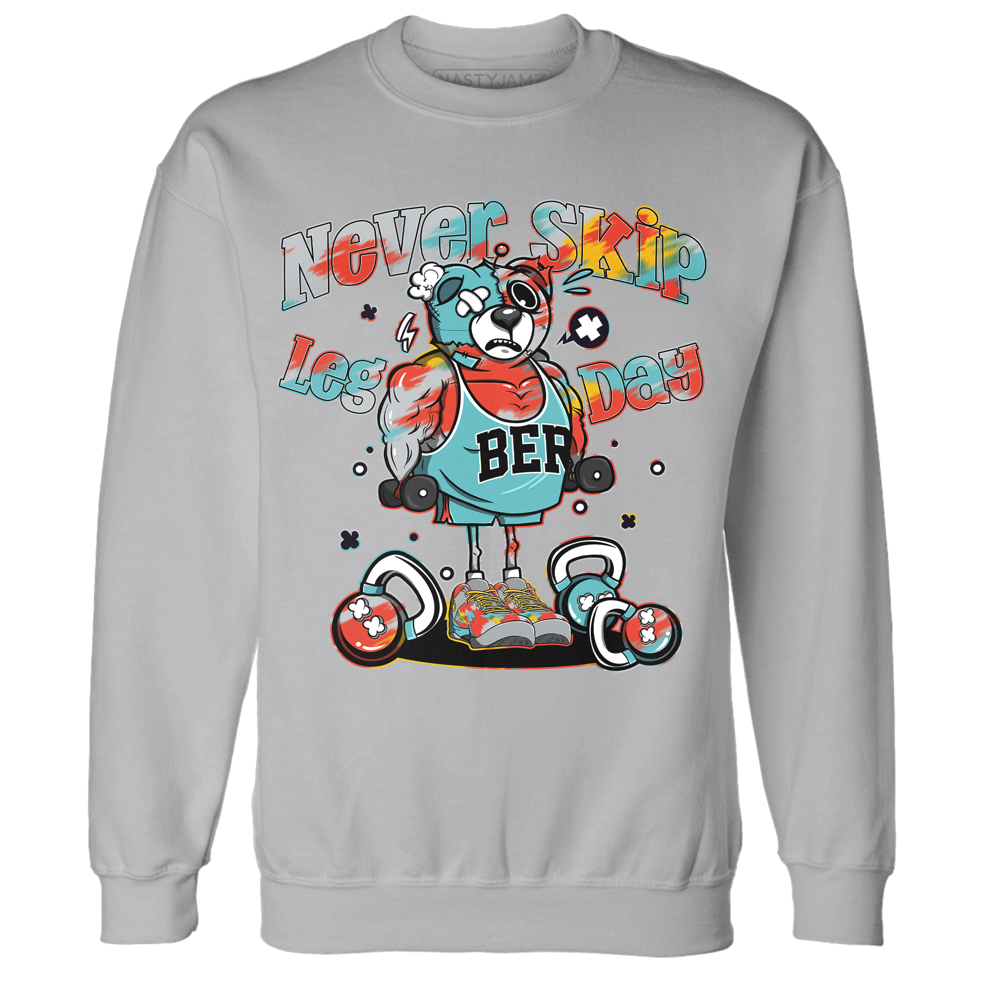 KB 8 Protro Venice Beach Sweatshirt Match Leg Day BER - NastyJamz