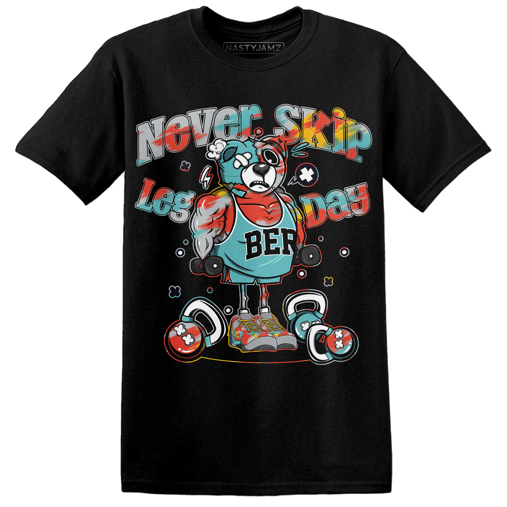 KB 8 Protro Venice Beach T Shirt Match Leg Day BER - NastyJamz