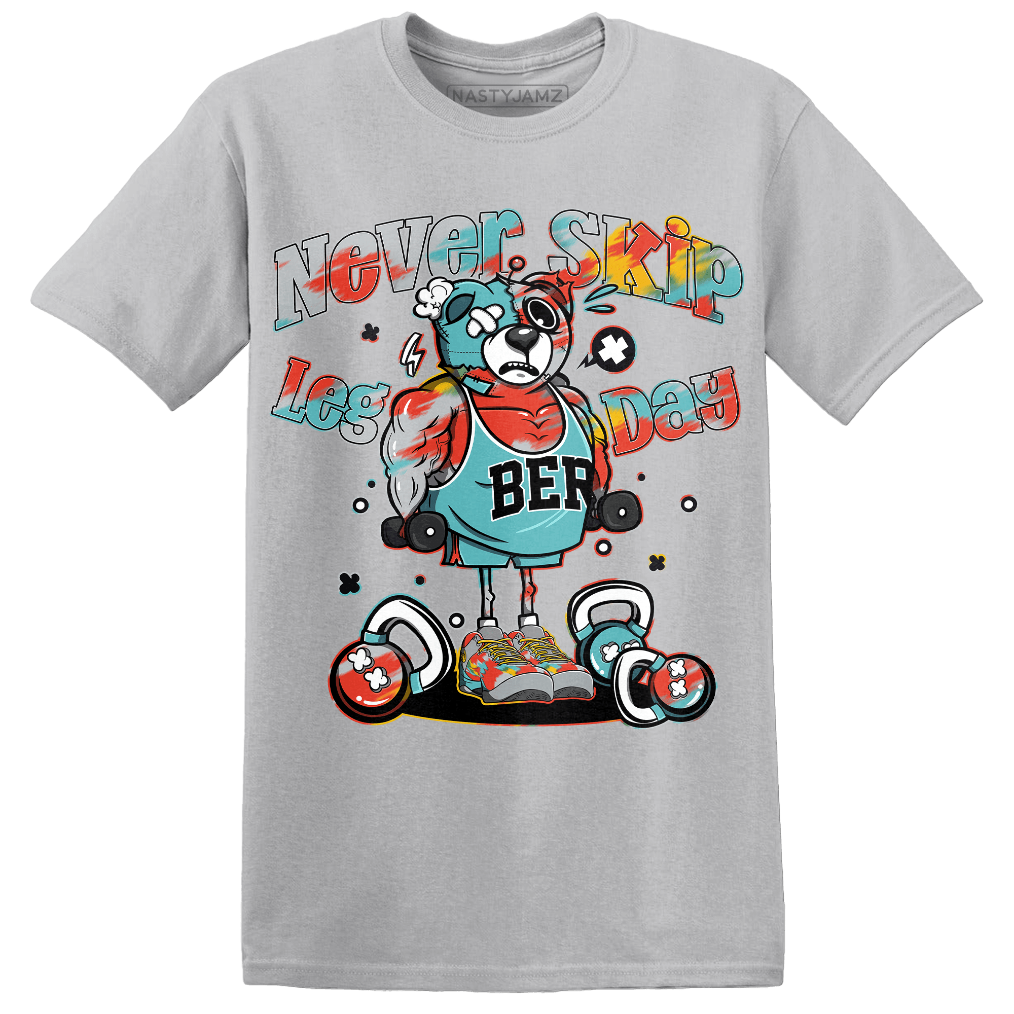 KB 8 Protro Venice Beach T Shirt Match Leg Day BER - NastyJamz