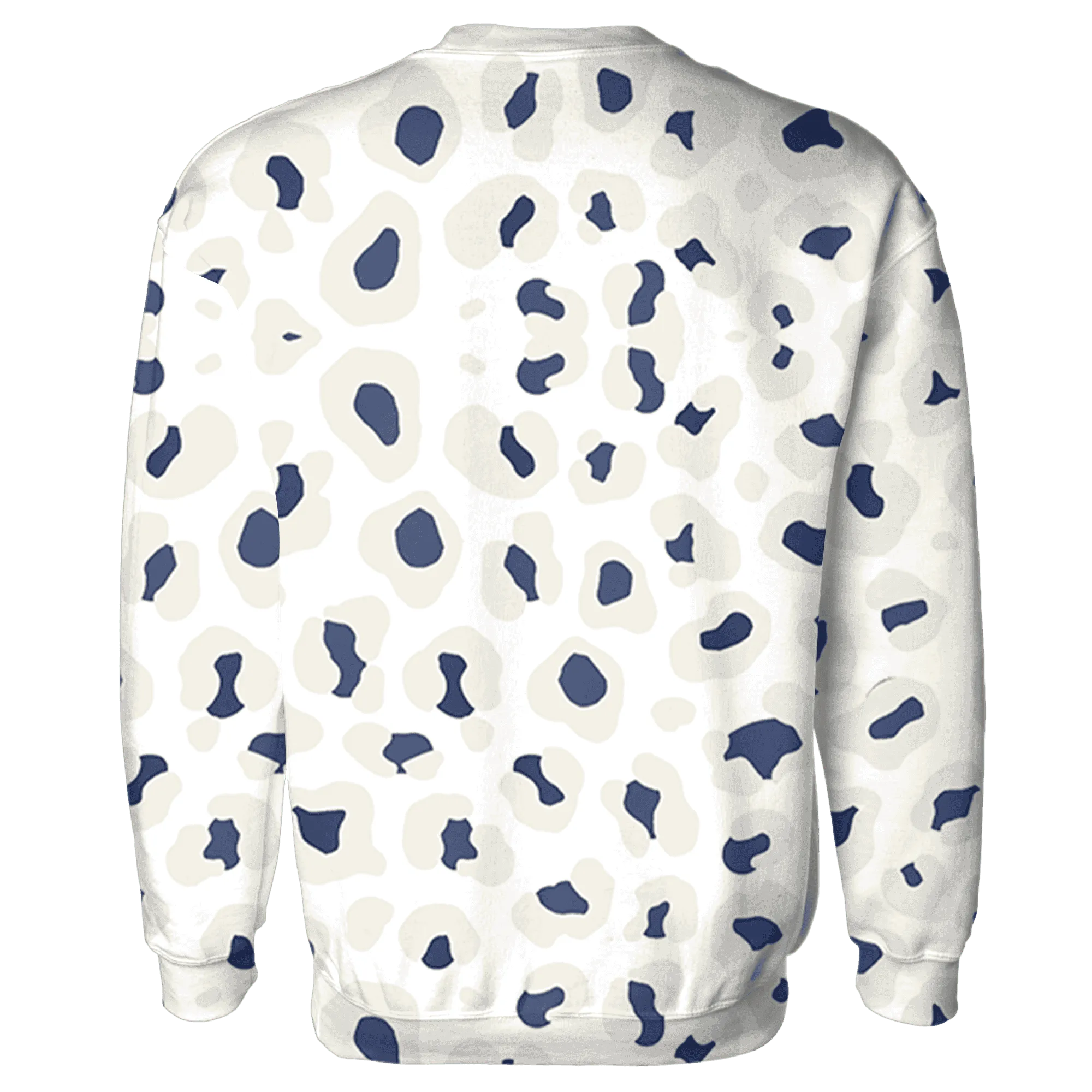 Low-Diffused-Blue-11s-Sweatshirt-Match-Leopard-Pattern-3D