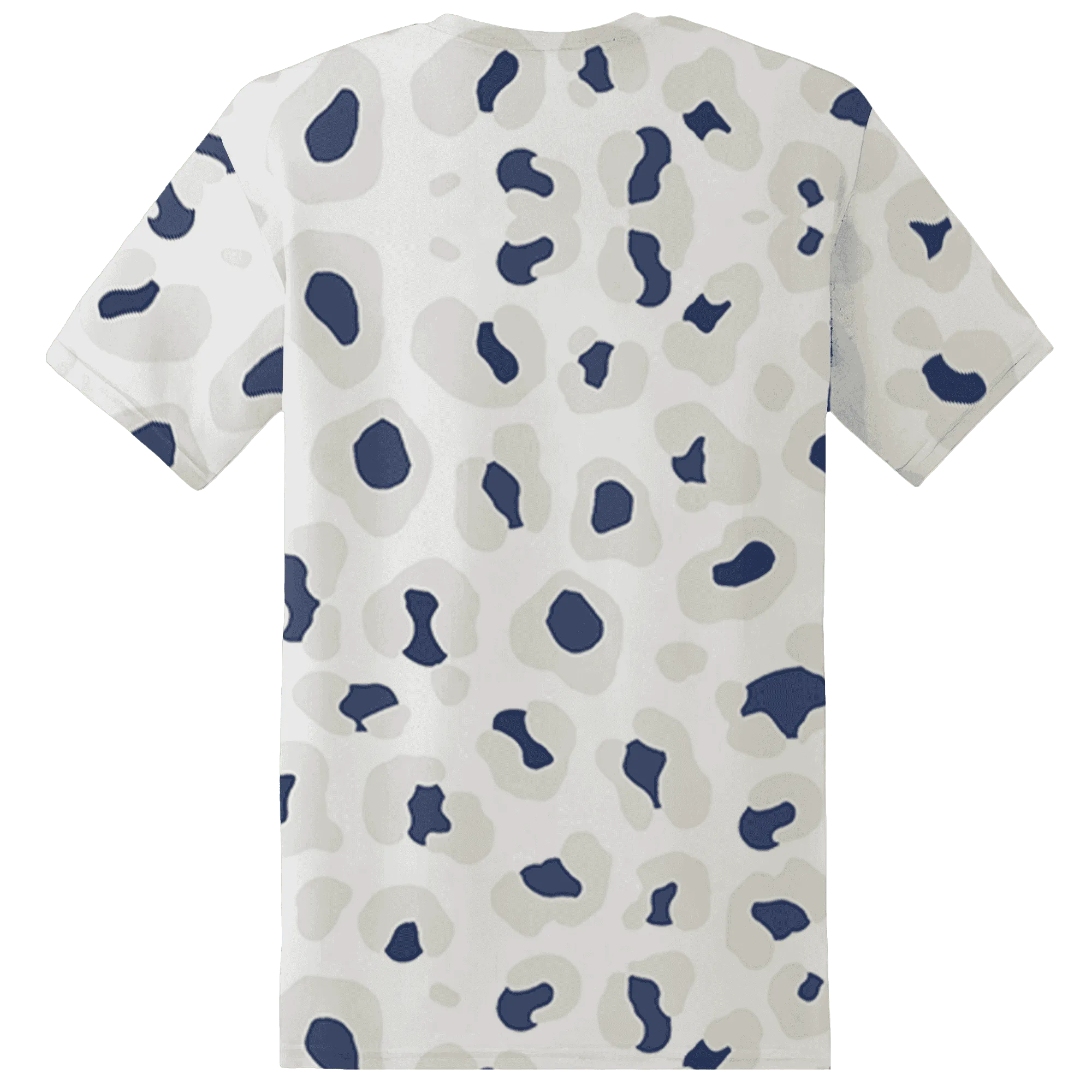 Low-Diffused-Blue-11s-T-Shirt-Match-Leopard-Pattern-3D