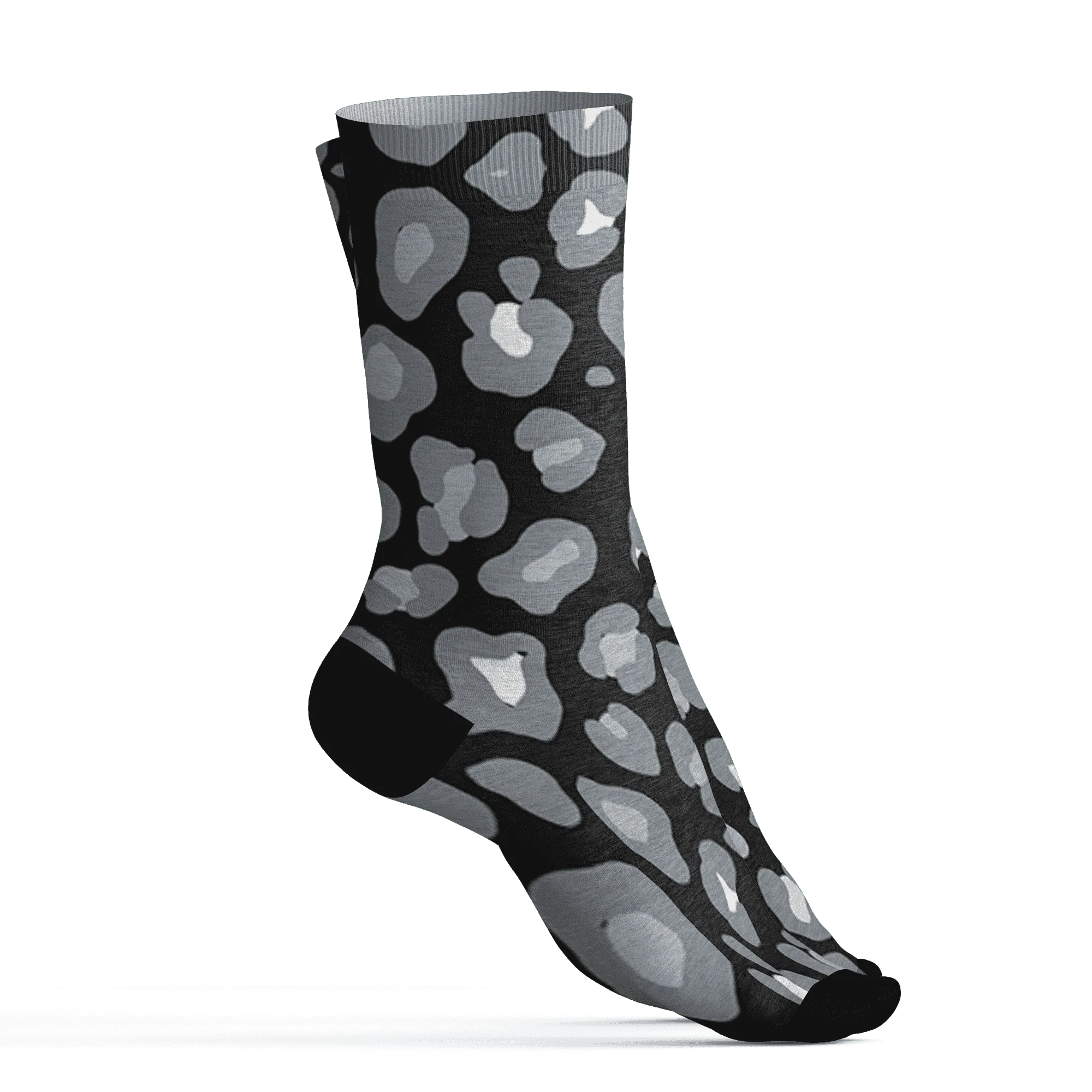 Wolf-Grey-12s-Socks-Match-Leopard-Pattern-3D