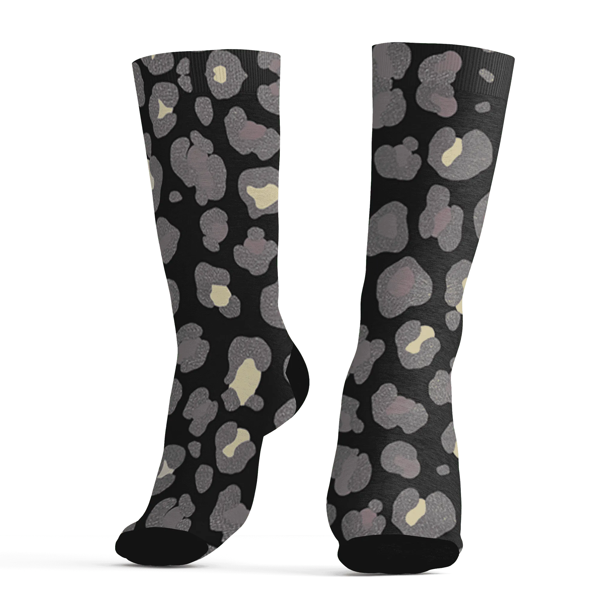 Black-Violet-Ore-3s-Socks-Match-Leopard-Pattern-3D