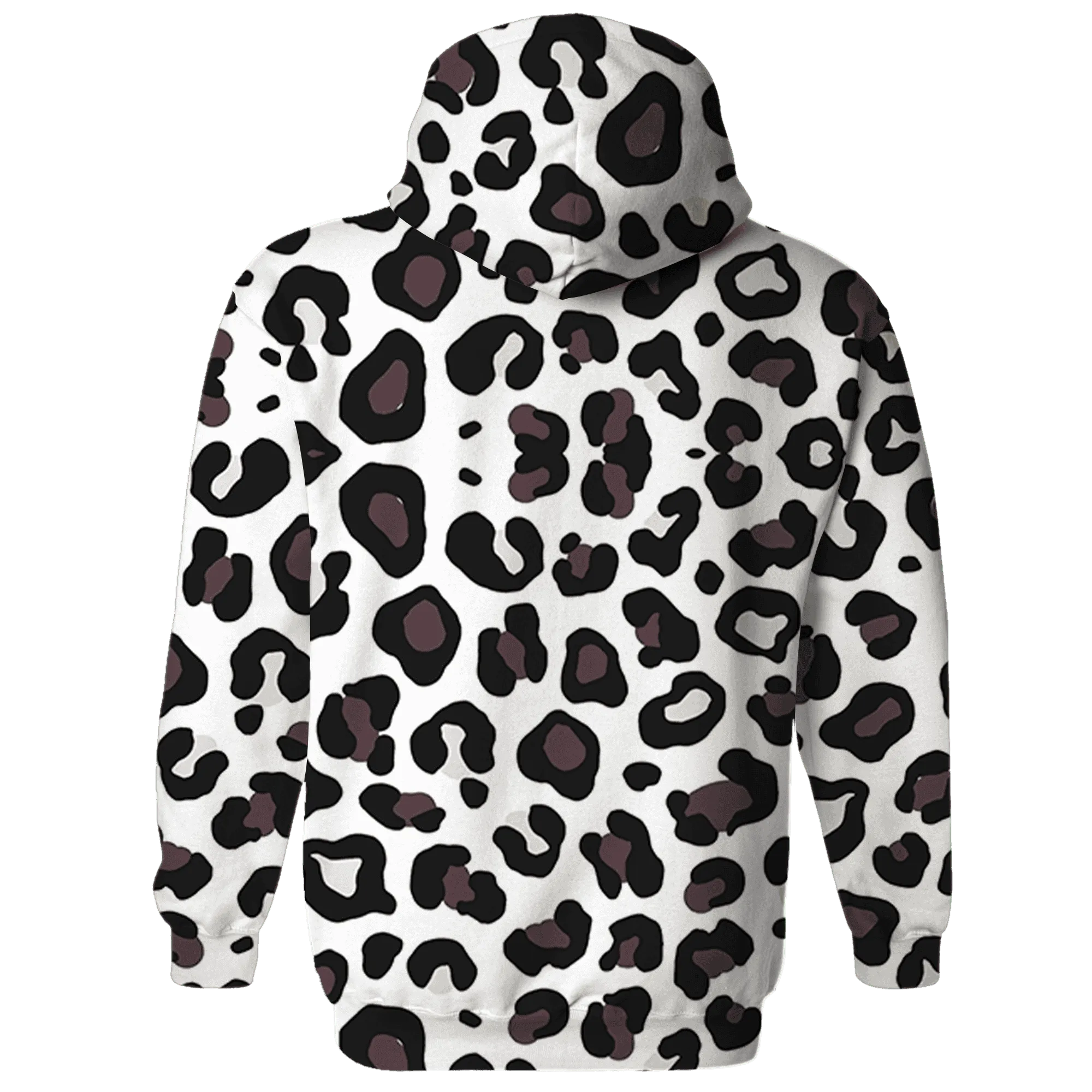 Burgundy-Crush-3s-Hoodie-Match-Leopard-Pattern-3D