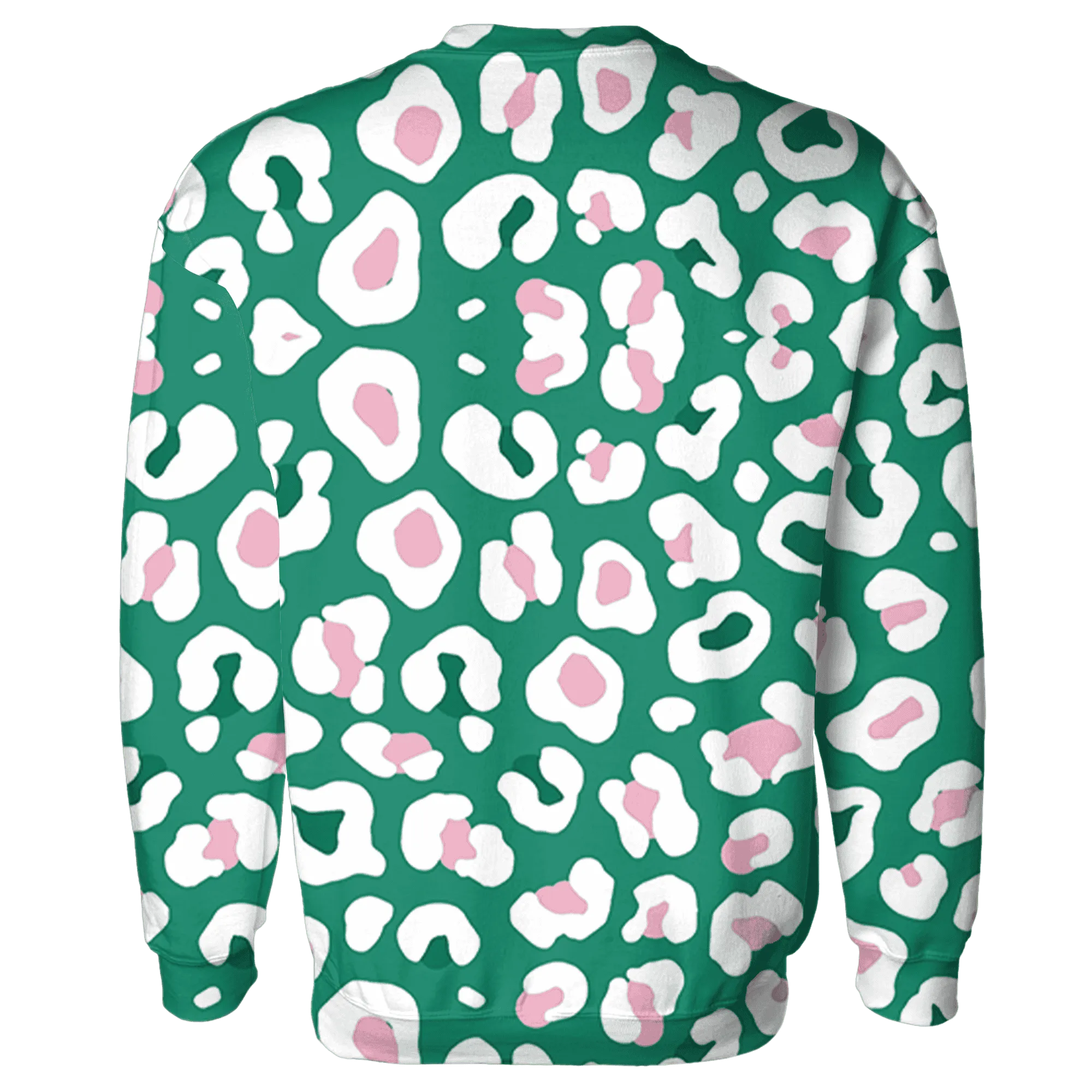 Dunk-Pink-Malachite-Medium-Soft-Low-Sail-Sweatshirt-Match-Leopard-Pattern-3D