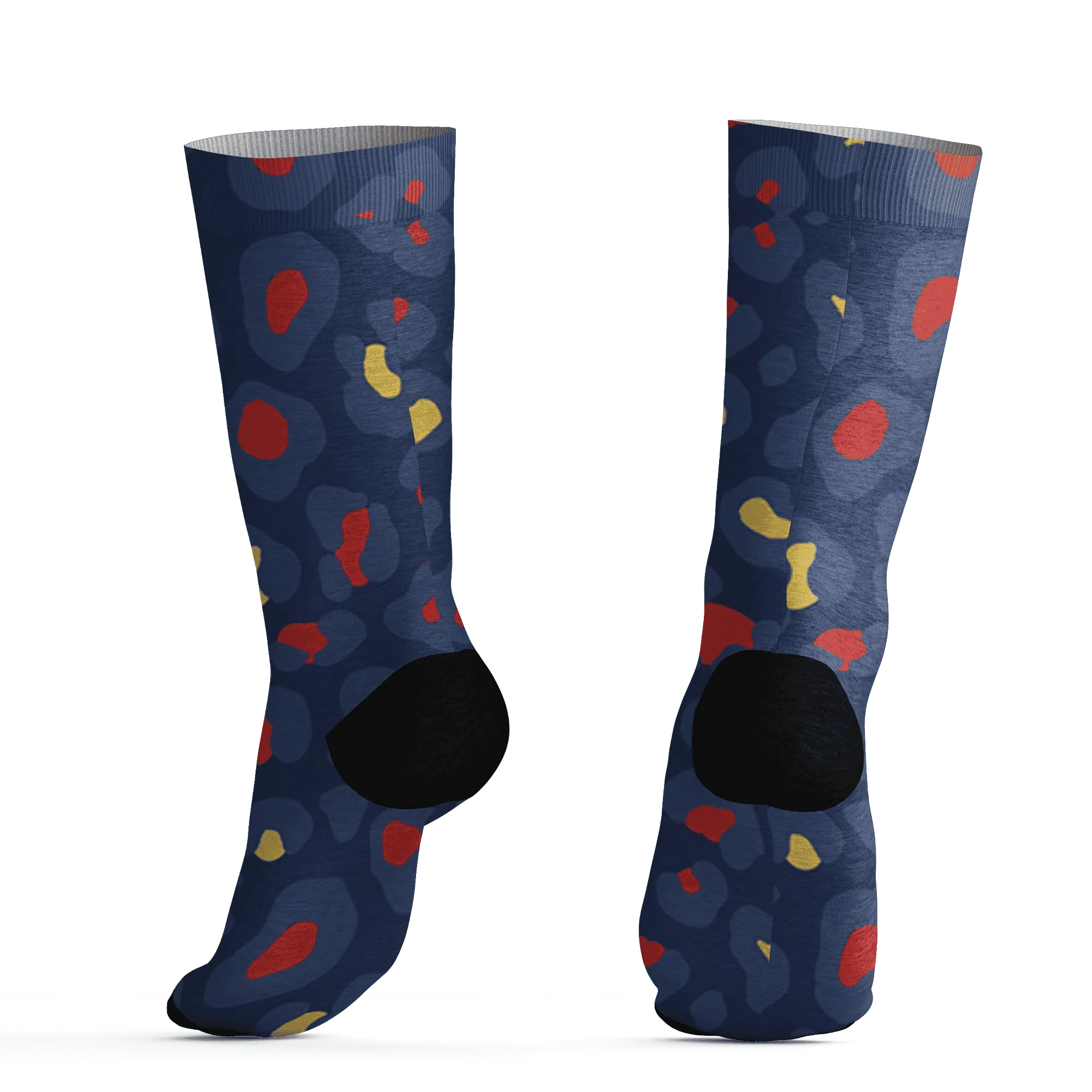 VaporMax-Air-Plus-Midnight-Navy-Gold-Black-Socks-Match-Leopard-Pattern-3D