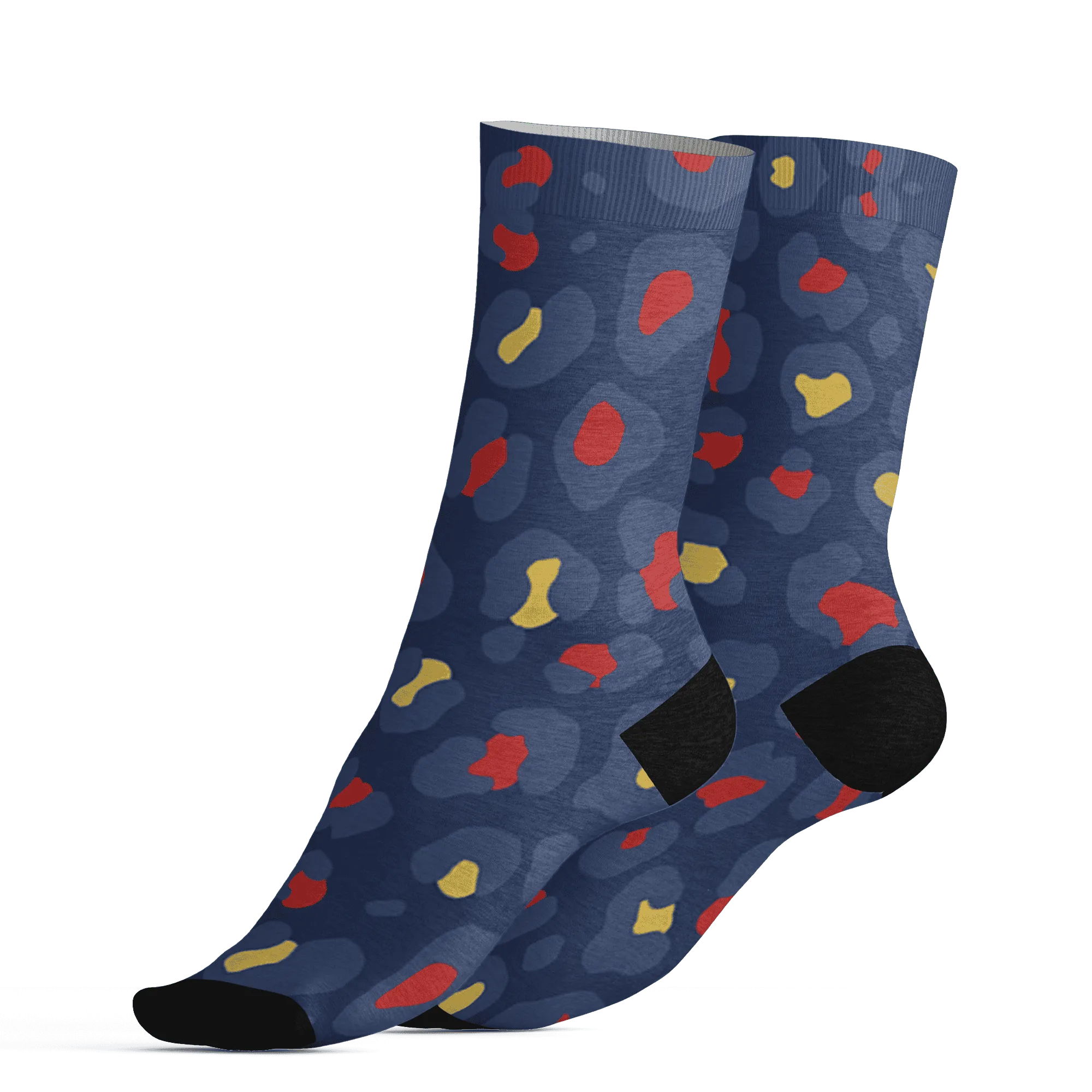 VaporMax-Air-Plus-Midnight-Navy-Gold-Black-Socks-Match-Leopard-Pattern-3D