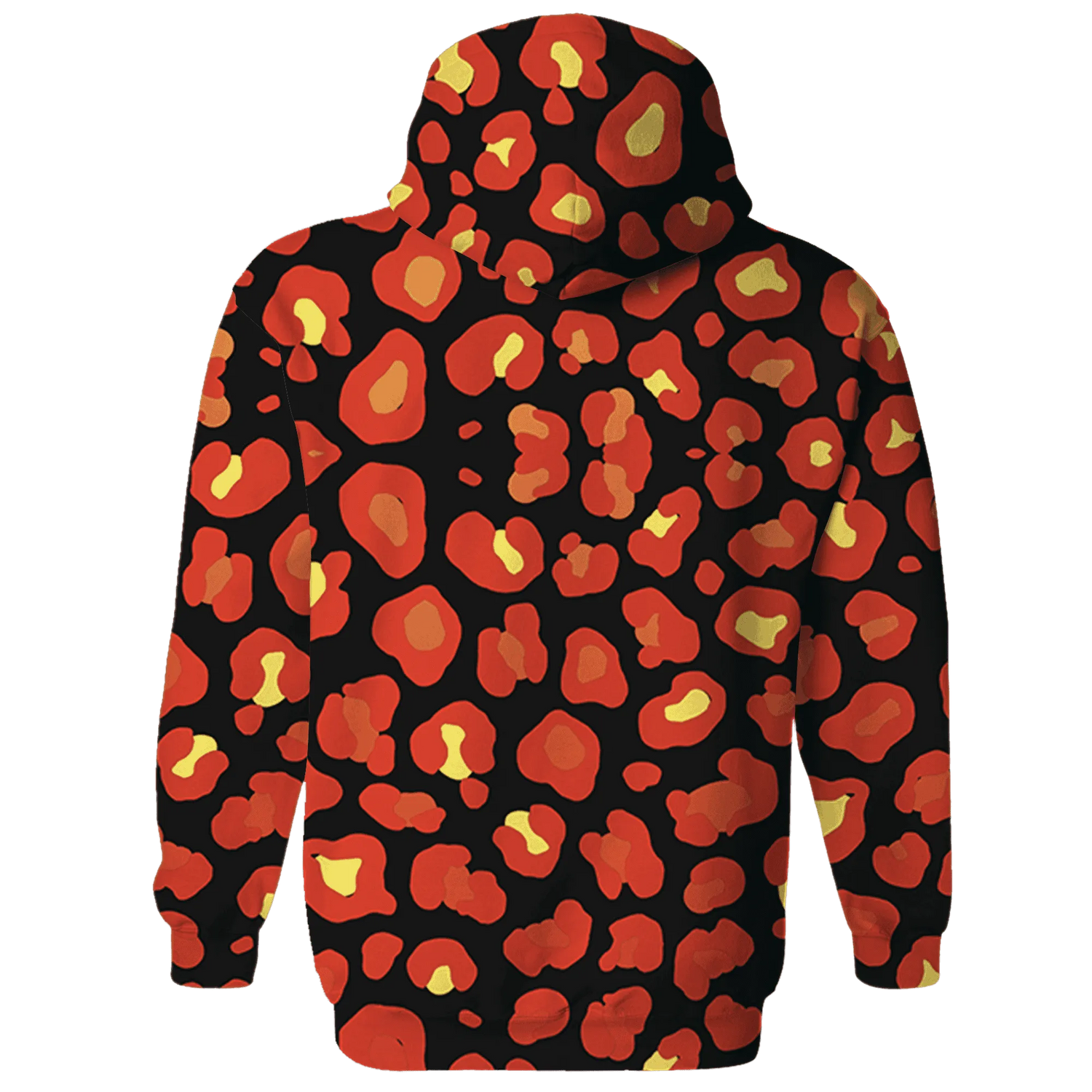VaporMax-Crimson-Total-Orange-Plus-Hoodie-Match-Leopard-Pattern-3D