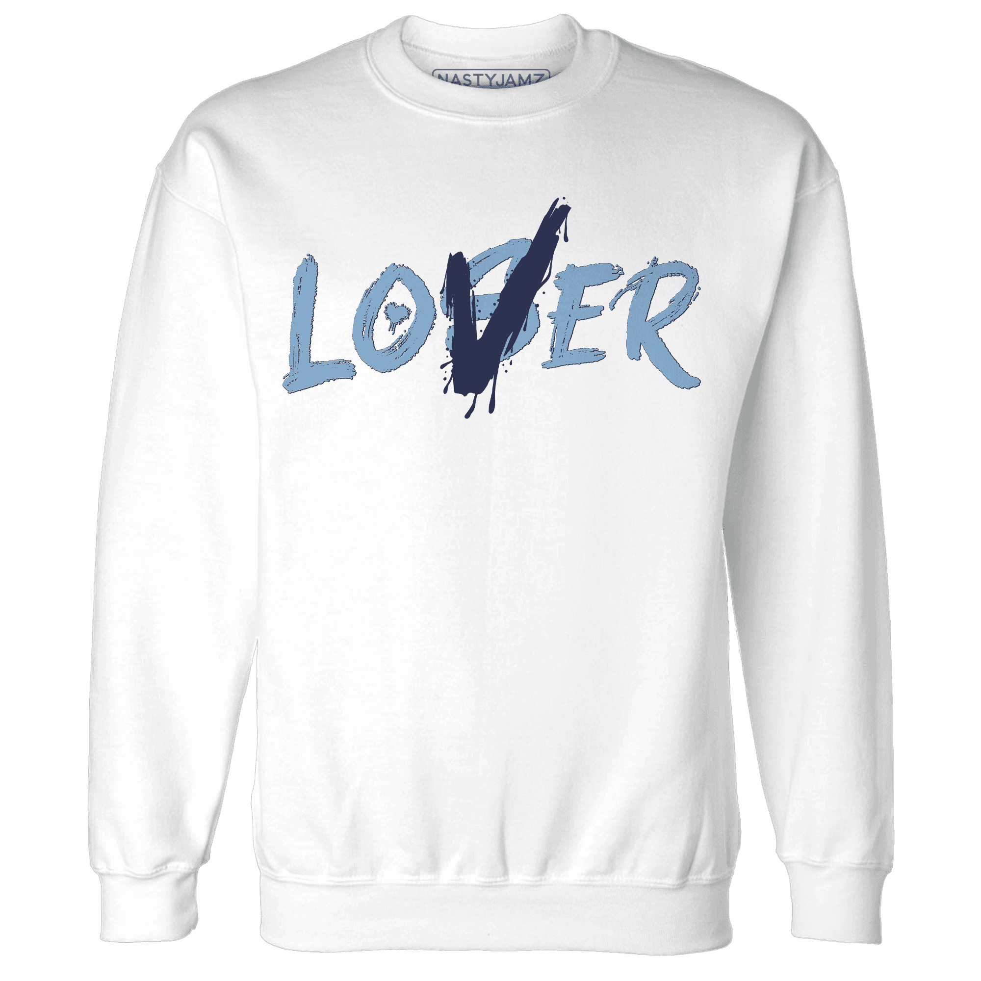 First In Flight 1s Sweatshirt Match Loser Lover - NastyJamz