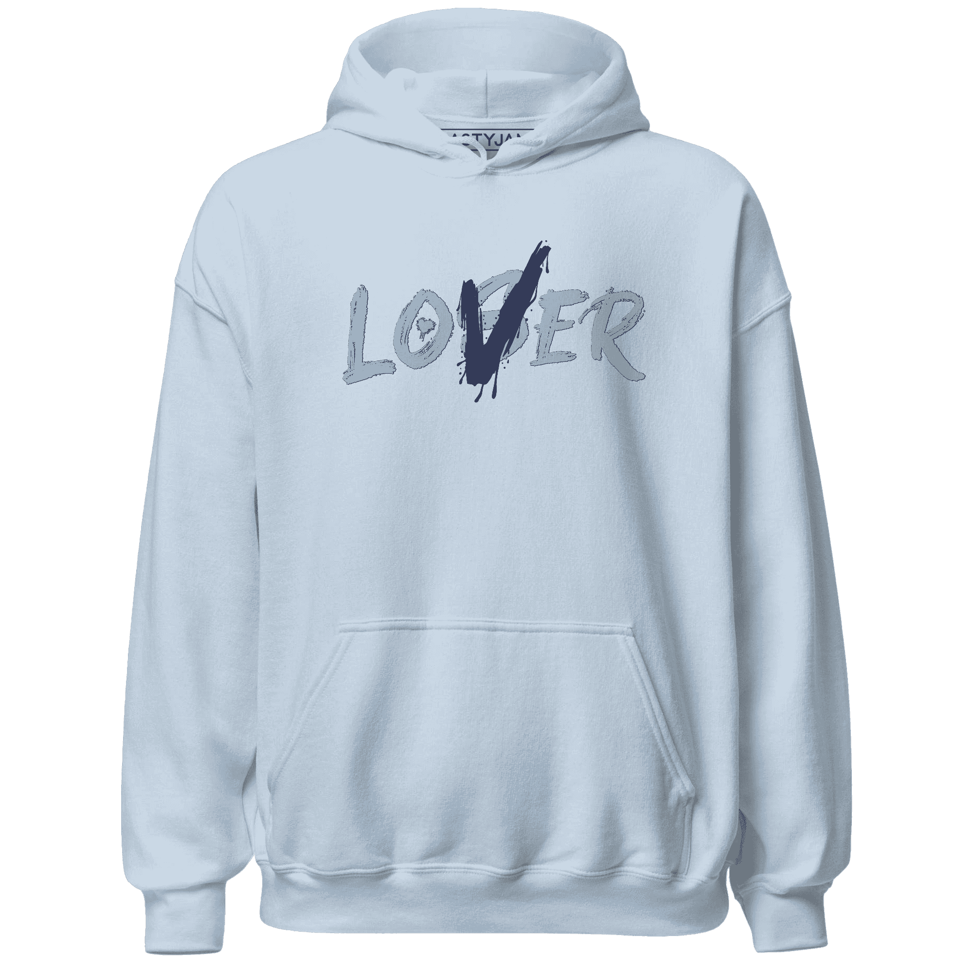 First In Flight 1s Hoodie Match Loser Lover - NastyJamz