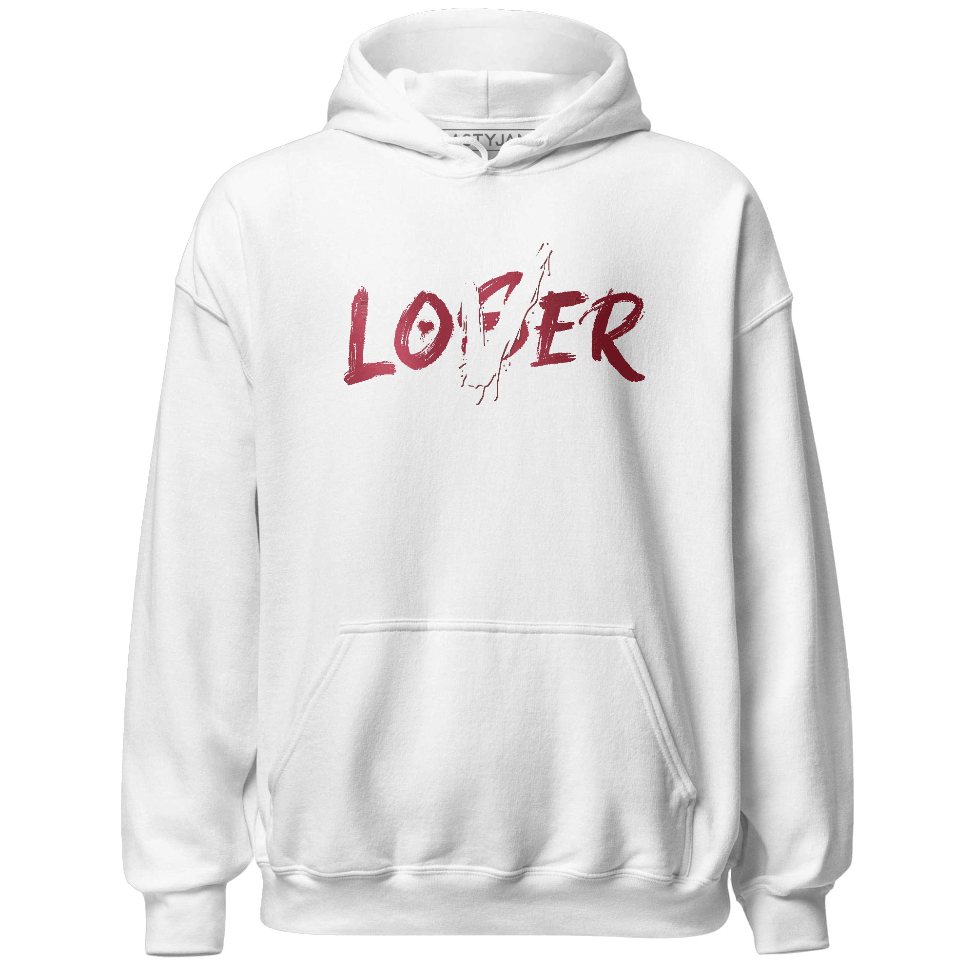 High 85 Metallic Burgundy 1s Hoodie Match Loser Lover - NastyJamz