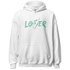 High OG Green Glow 1s Hoodie Match Loser Lover - NastyJamz