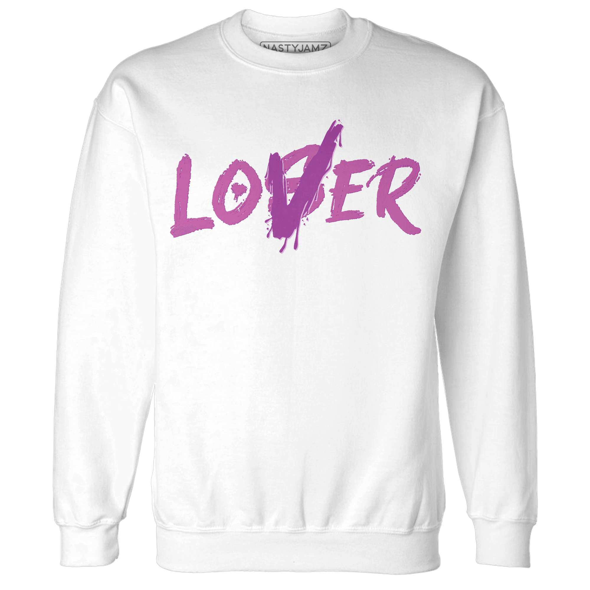 GS Hyper Violet 4s Sweatshirt Match Loser Lover - NastyJamz