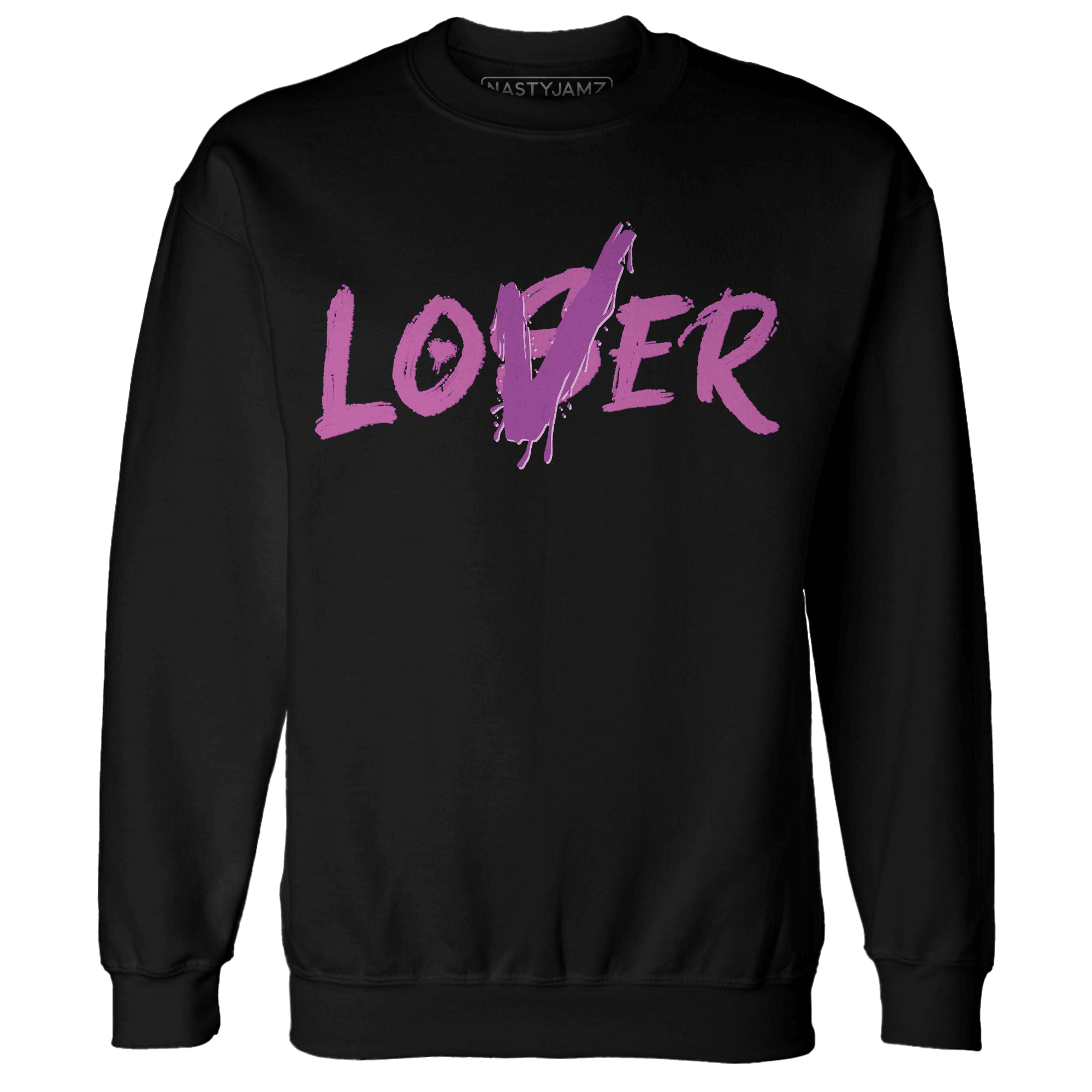 GS Hyper Violet 4s Sweatshirt Match Loser Lover - NastyJamz