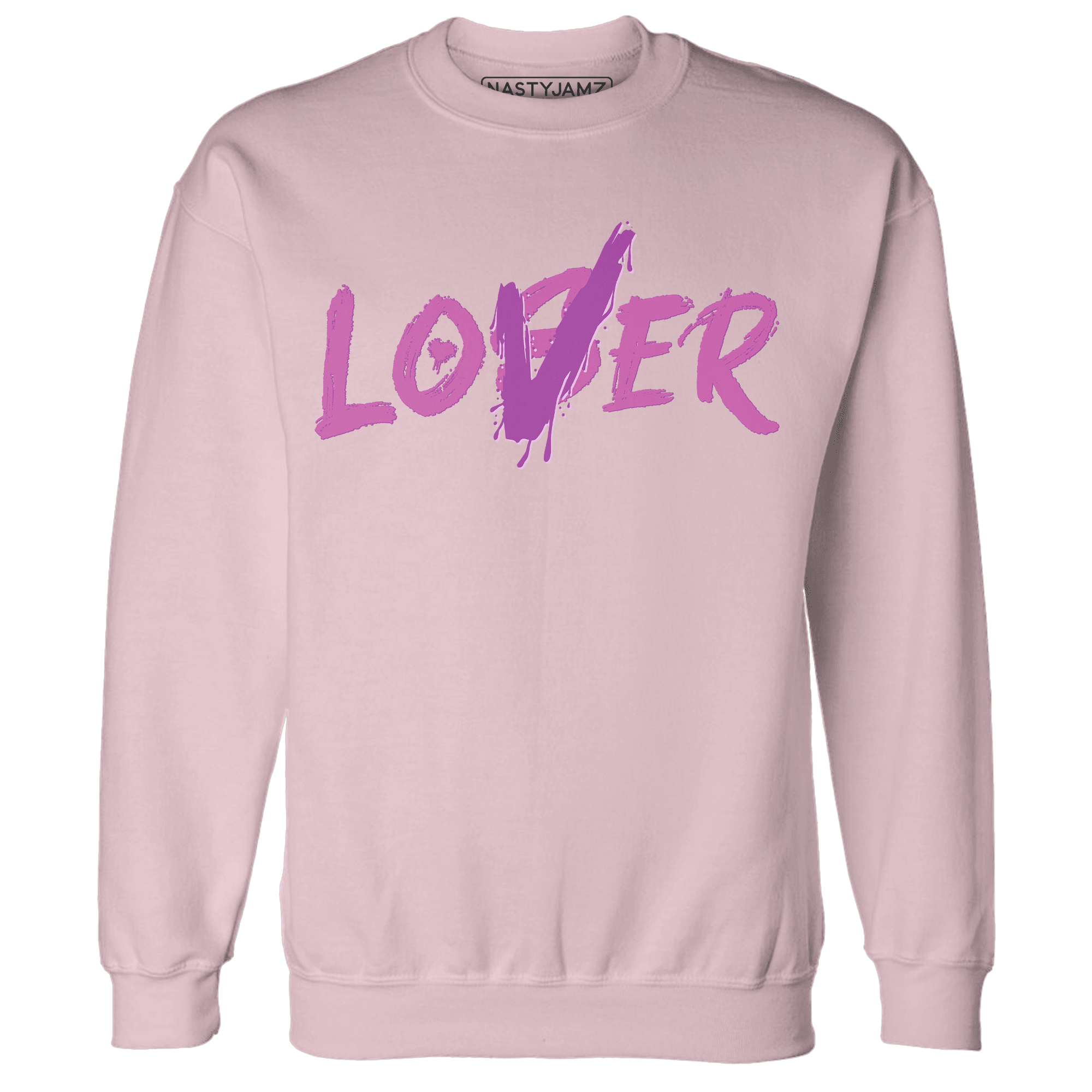 GS Hyper Violet 4s Sweatshirt Match Loser Lover - NastyJamz