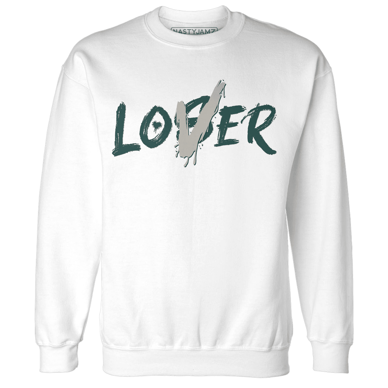 Oxidized Green 4s Sweatshirt Match Loser Lover - NastyJamz