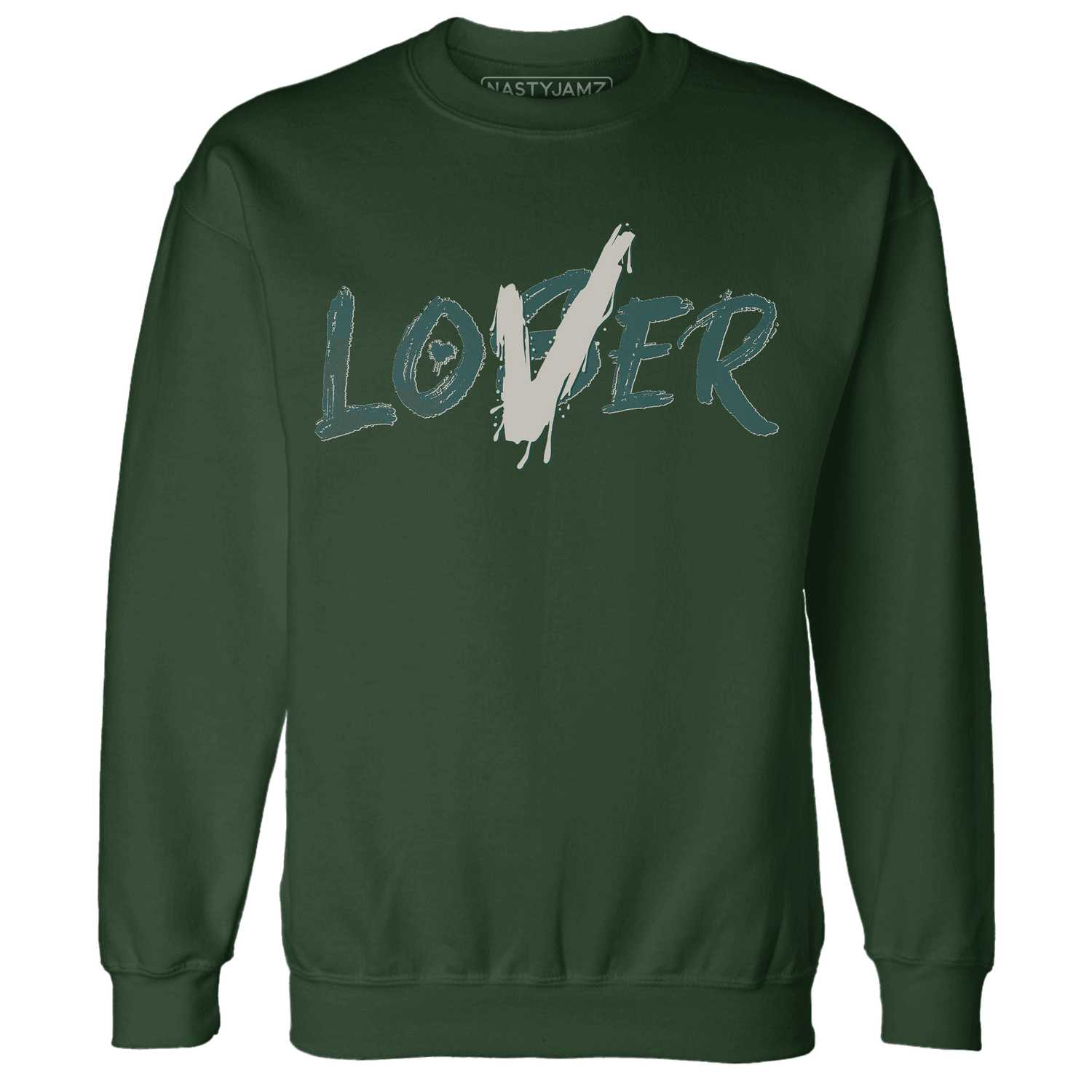 Oxidized Green 4s Sweatshirt Match Loser Lover - NastyJamz