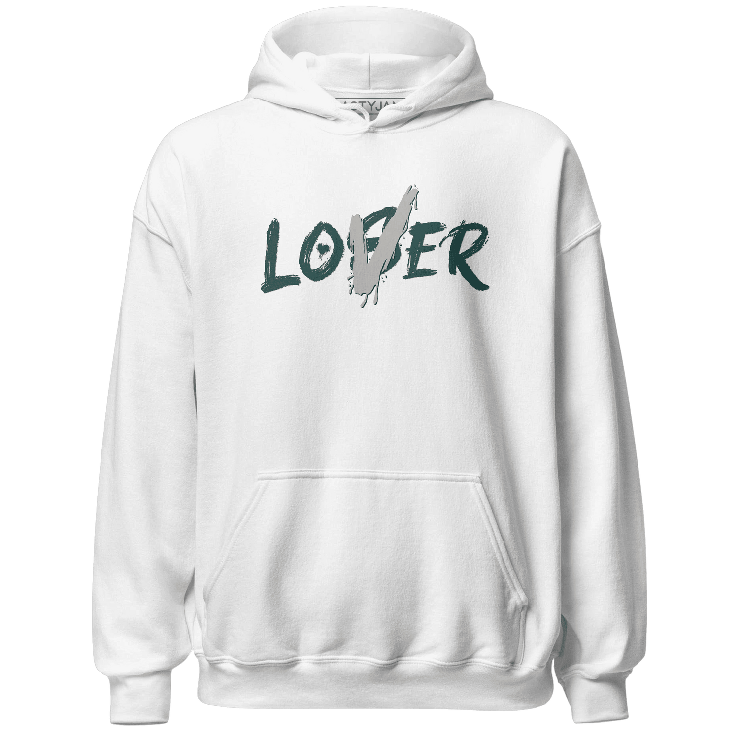 Oxidized Green 4s Hoodie Match Loser Lover - NastyJamz