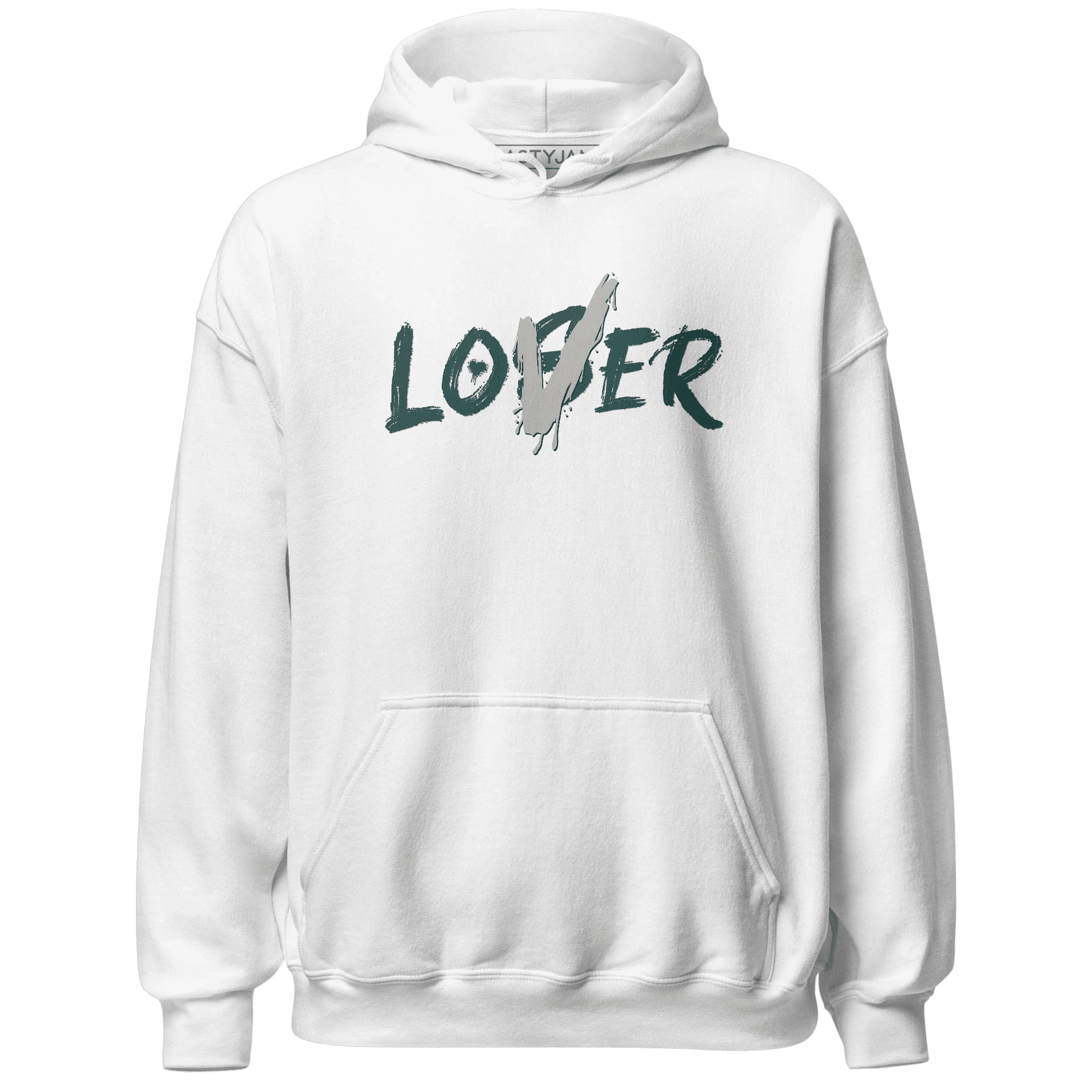 Oxidized Green 4s Hoodie Match Loser Lover - NastyJamz