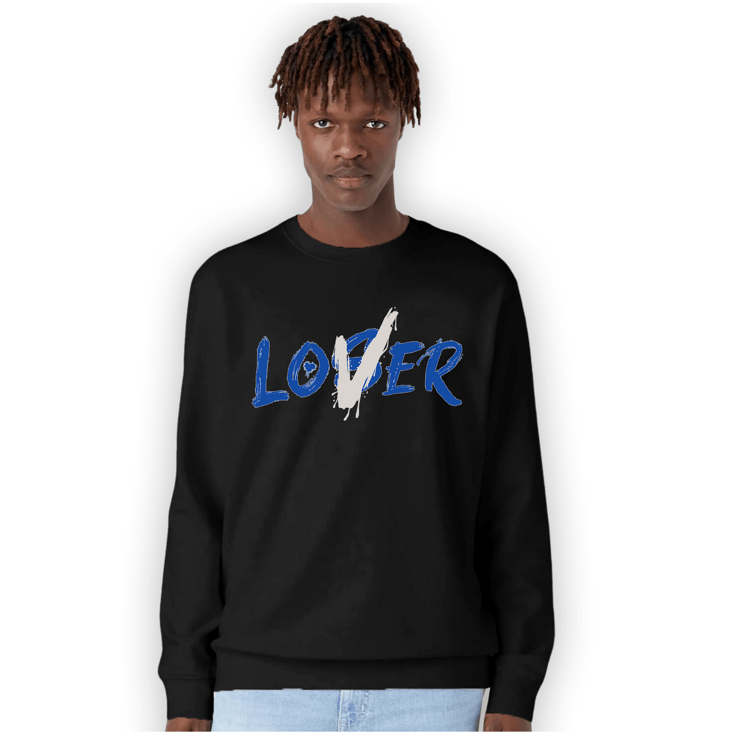 Air Max 1 86 Royal Sweatshirt Match Loser Lover - NastyJamz