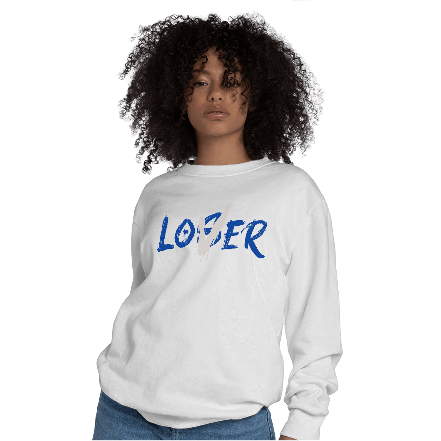 Air Max 1 86 Royal Sweatshirt Match Loser Lover - NastyJamz