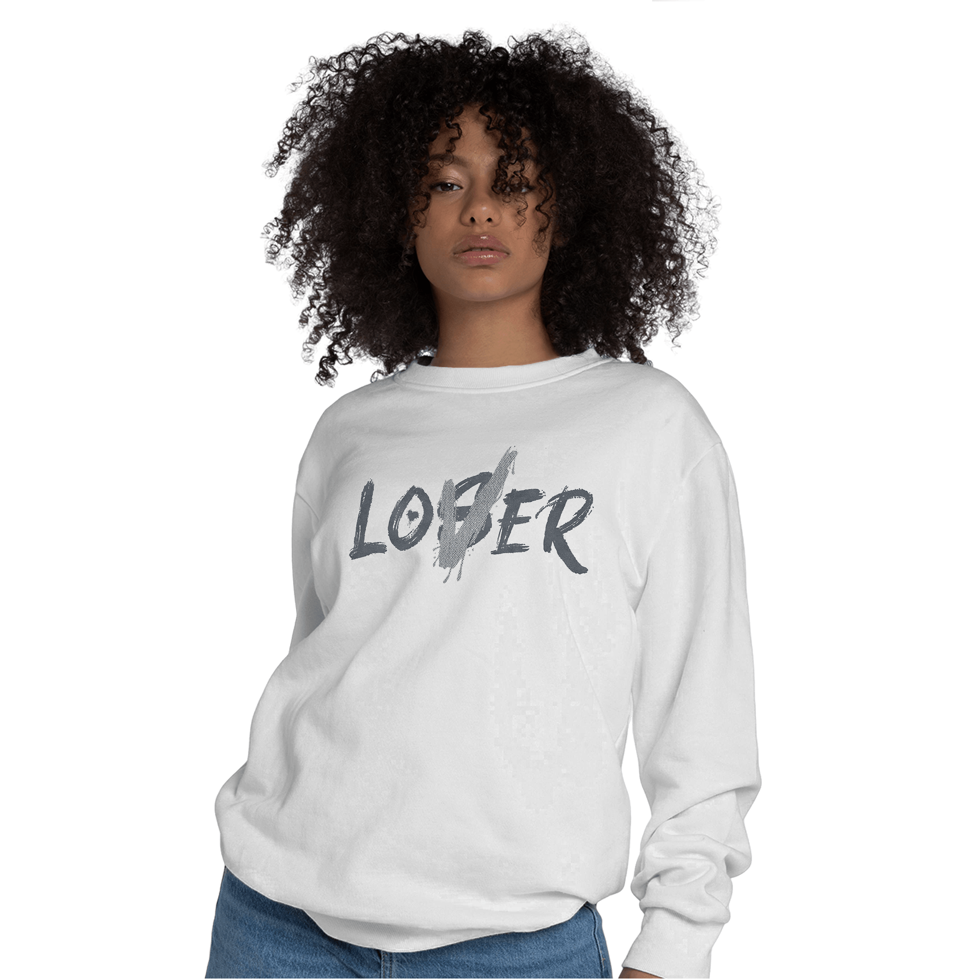 Air Max 90 Iron Grey Sweatshirt Match Loser Lover - NastyJamz