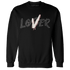 Jumman Jack University Red Sweatshirt Match Loser Lover - NastyJamz