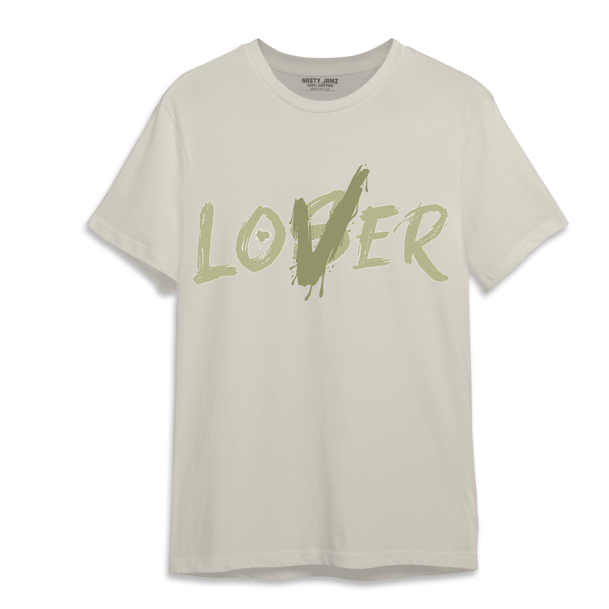 Yeezy Slide Resin T Shirt Match Loser Lover - NastyJamz